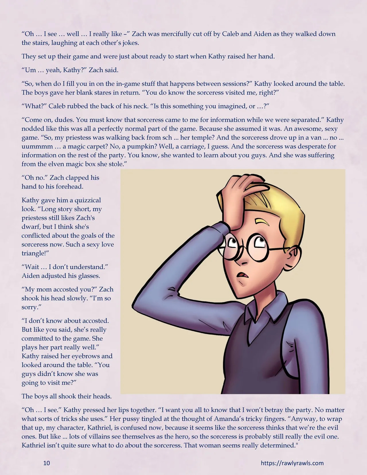 [SeventeenSam, RawlyRawls and CrazyDorian] Inevitable 18 - Page 10