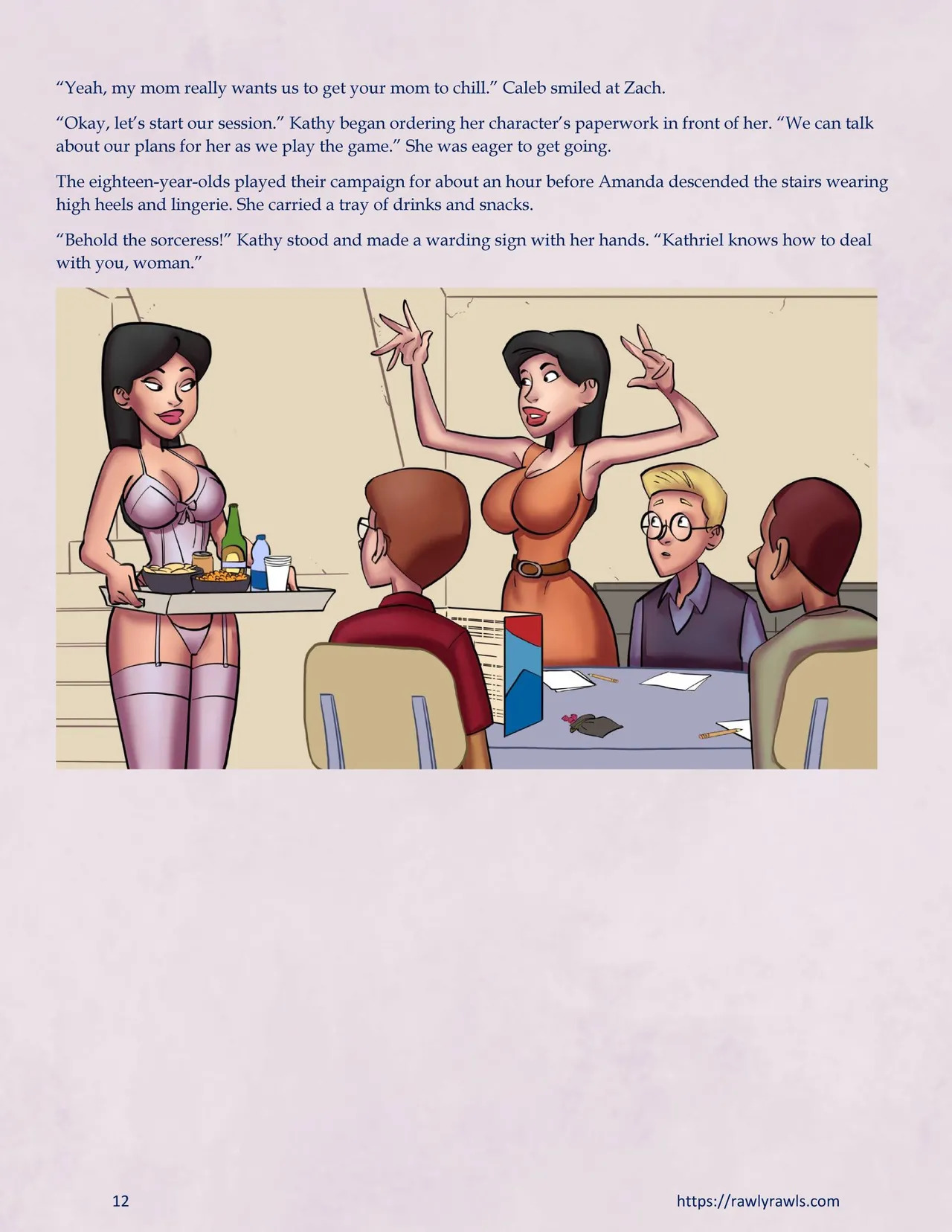 [SeventeenSam, RawlyRawls and CrazyDorian] Inevitable 18 - Page 12