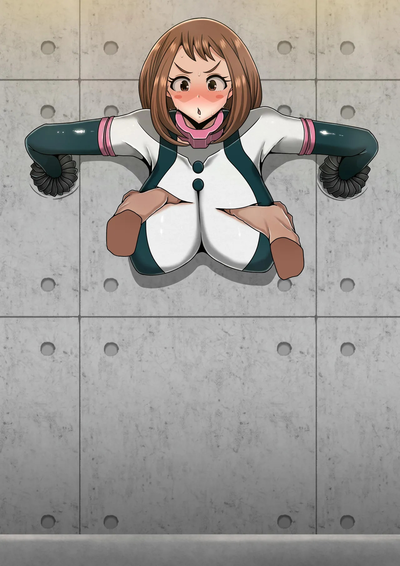 [Petanko Fish (Migimu Karei)] 僕の膨乳パイデミア (My Hero Academia) - Page 385