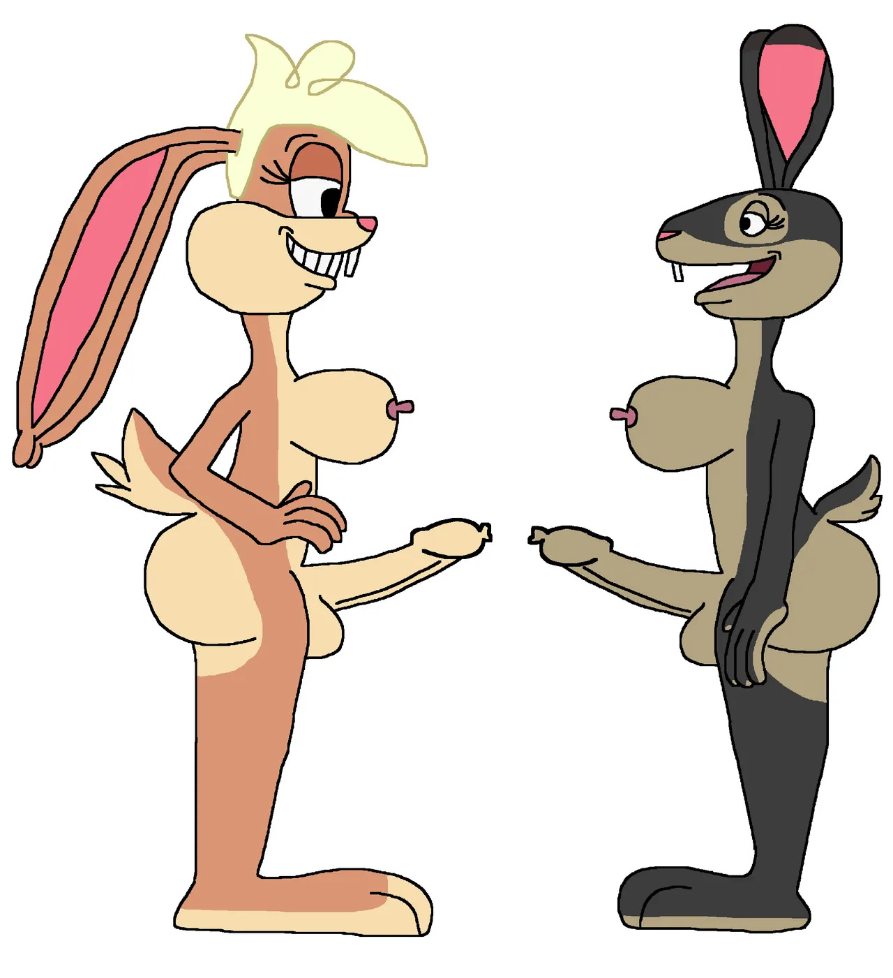 Free used of Futanari Lola Bunny and Judy Hopps - Page 11