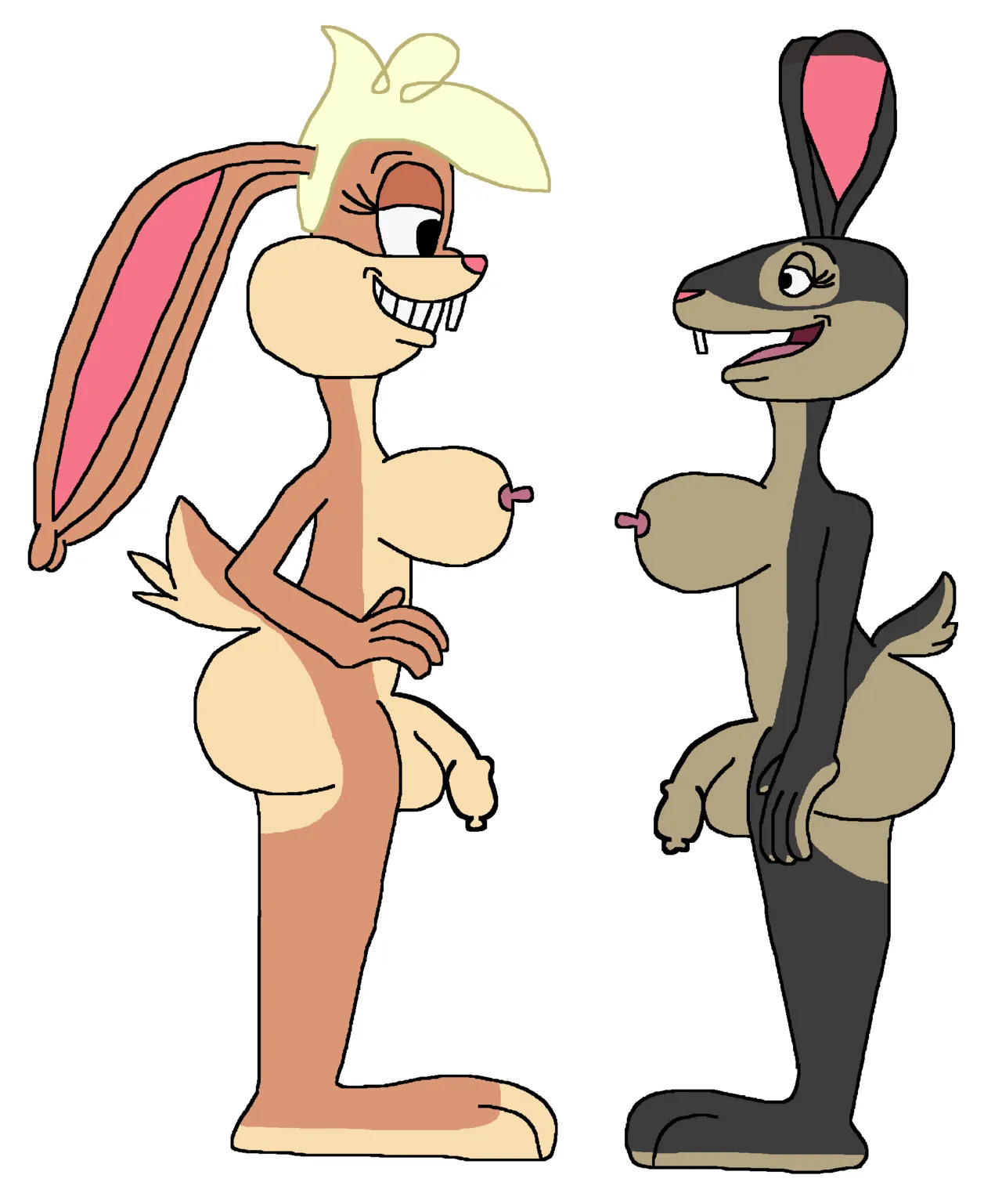 Free used of Futanari Lola Bunny and Judy Hopps - Page 12
