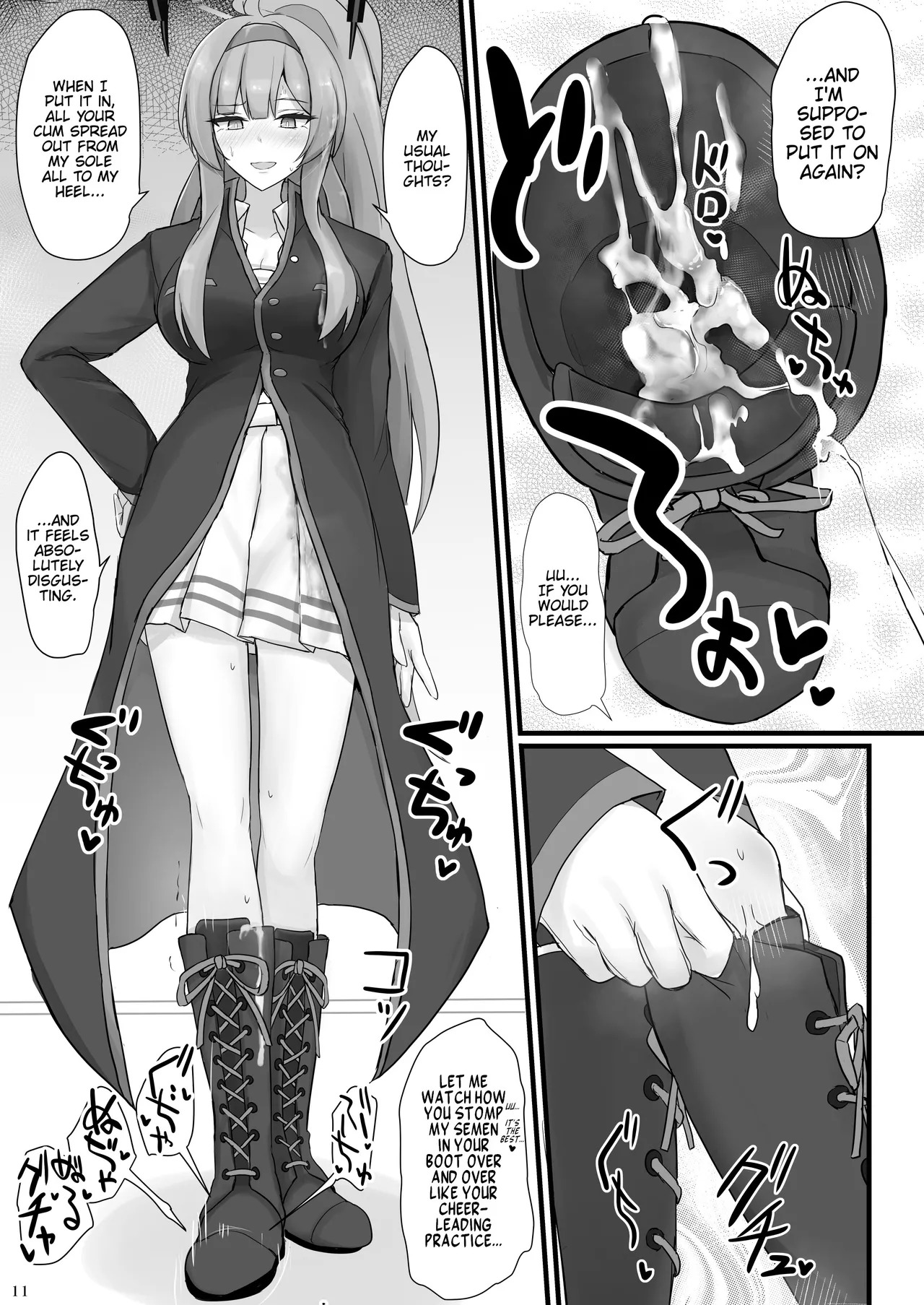 [Hakuginmokusei (Poshi)] Utaha de Shiko Seikatsu | My Life Fapping to Utaha (Blue Archive) [English] [Thighs] [Digital] - Page 10