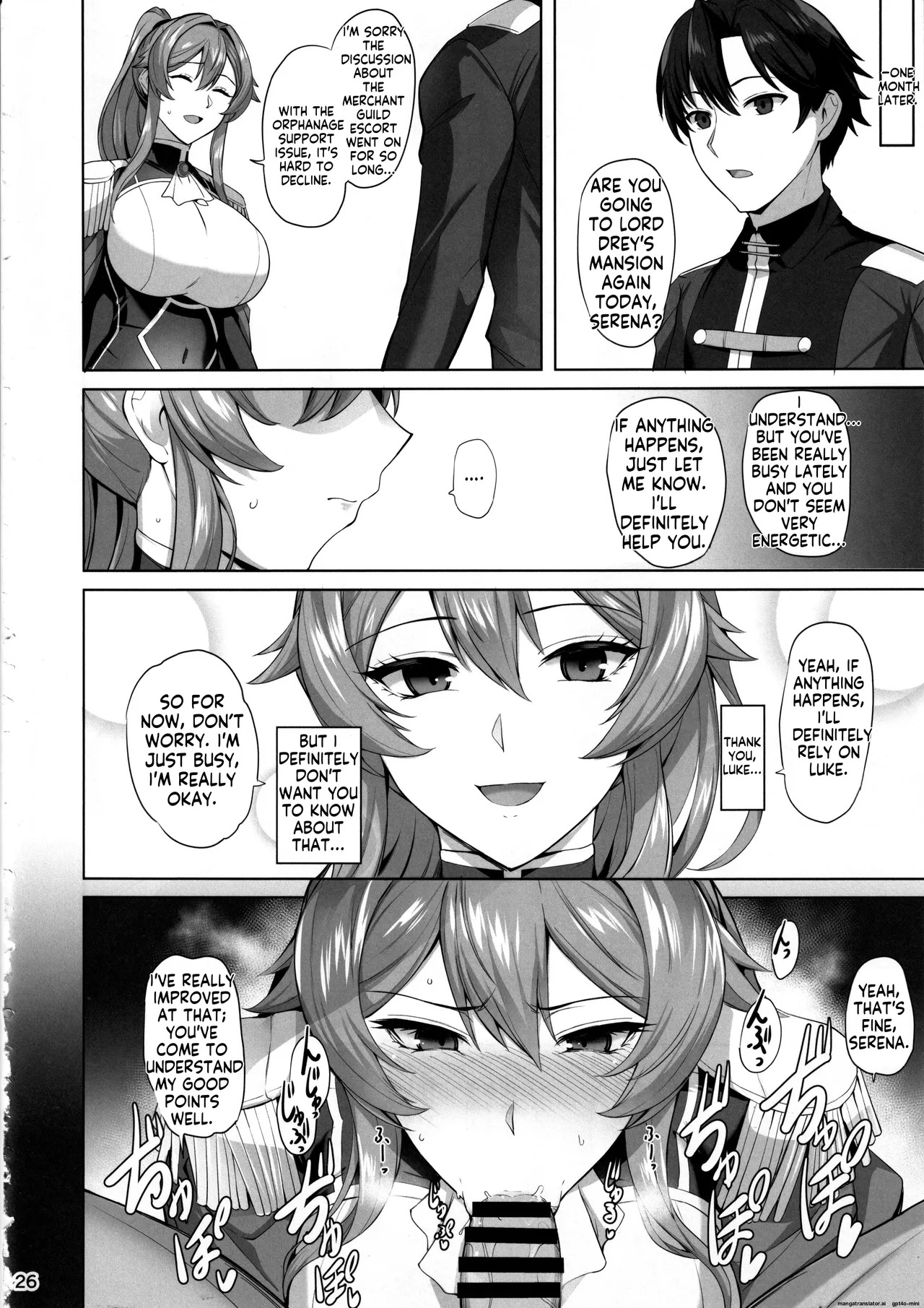 (C105) [Tamagobou (Kumakiti)] Otosareru Kishi no Hanashi AI MTL ENG - Page 28