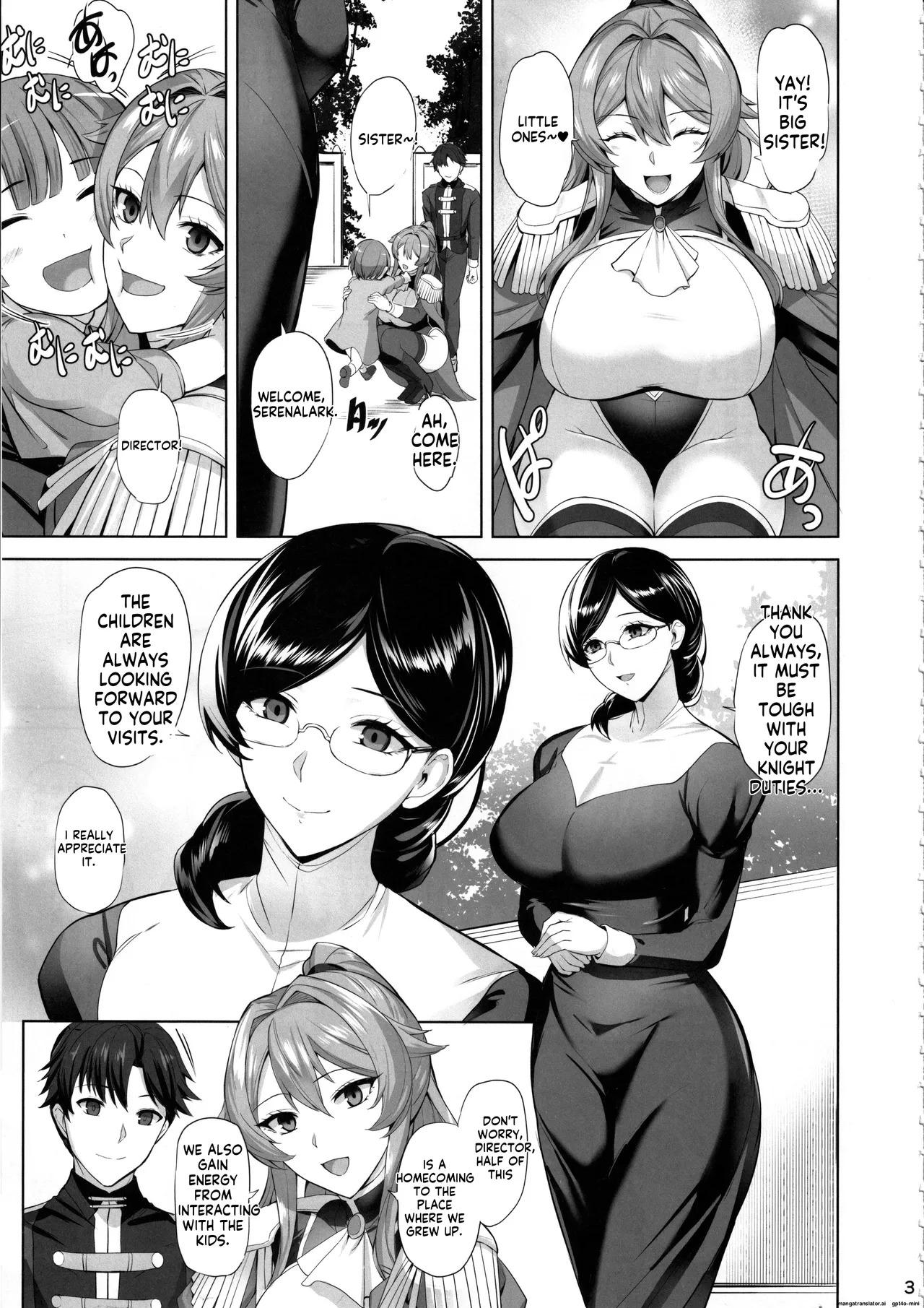 (C105) [Tamagobou (Kumakiti)] Otosareru Kishi no Hanashi AI MTL ENG - Page 5