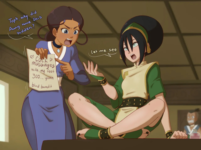 [Jona Kazuo] Toph:Feet Massage (Avatar:The Last Airbender)