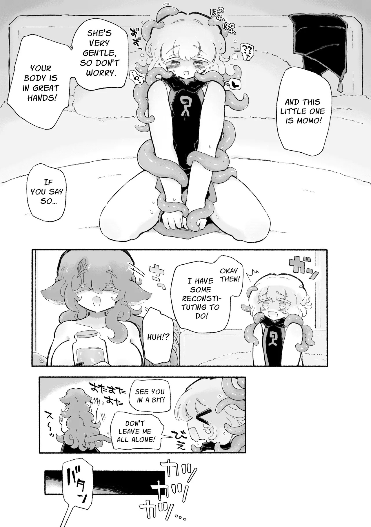 [Arijigoku (sandbox)] Torodashi ~Mu Seiki-ka Kyosei Taiken Baito~ | Melt and Void ~My Otherworld Side-Job Left Me Neutered!~ [English] [Zoubachan] - Page 21
