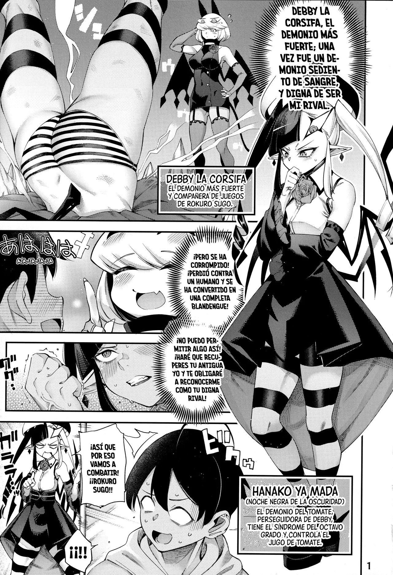 (C107) [Sourou Yarou A-Team (Tarakan)] Gome Debby Yamada Hen | Lo Siento, Debby - Edición Yamada (Debby the Corsifa wa Makezugirai) [Spanish] [Mister Nugget] - Page 2