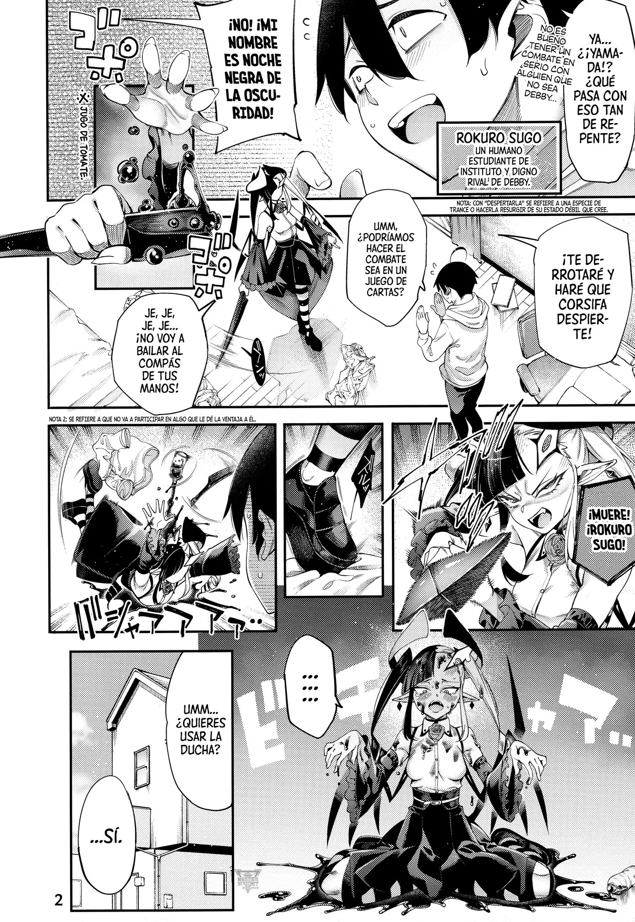 (C107) [Sourou Yarou A-Team (Tarakan)] Gome Debby Yamada Hen | Lo Siento, Debby - Edición Yamada (Debby the Corsifa wa Makezugirai) [Spanish] [Mister Nugget] - Page 3