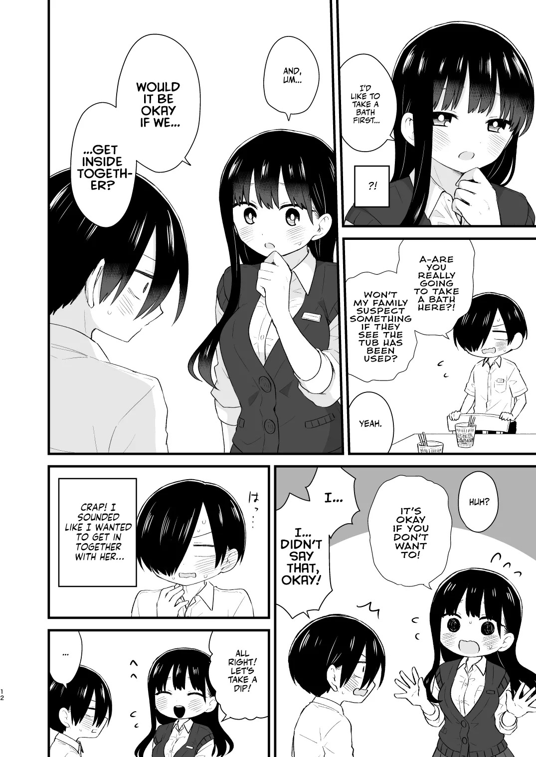 [roze (Yamase Zenn)] Bokura wa Mirai no Sasowareru | Dating at Home With Marriage in Mind (Boku no Kokoro no Yabai Yatsu) [English] [Team Rabu2] [Digital] - Page 12