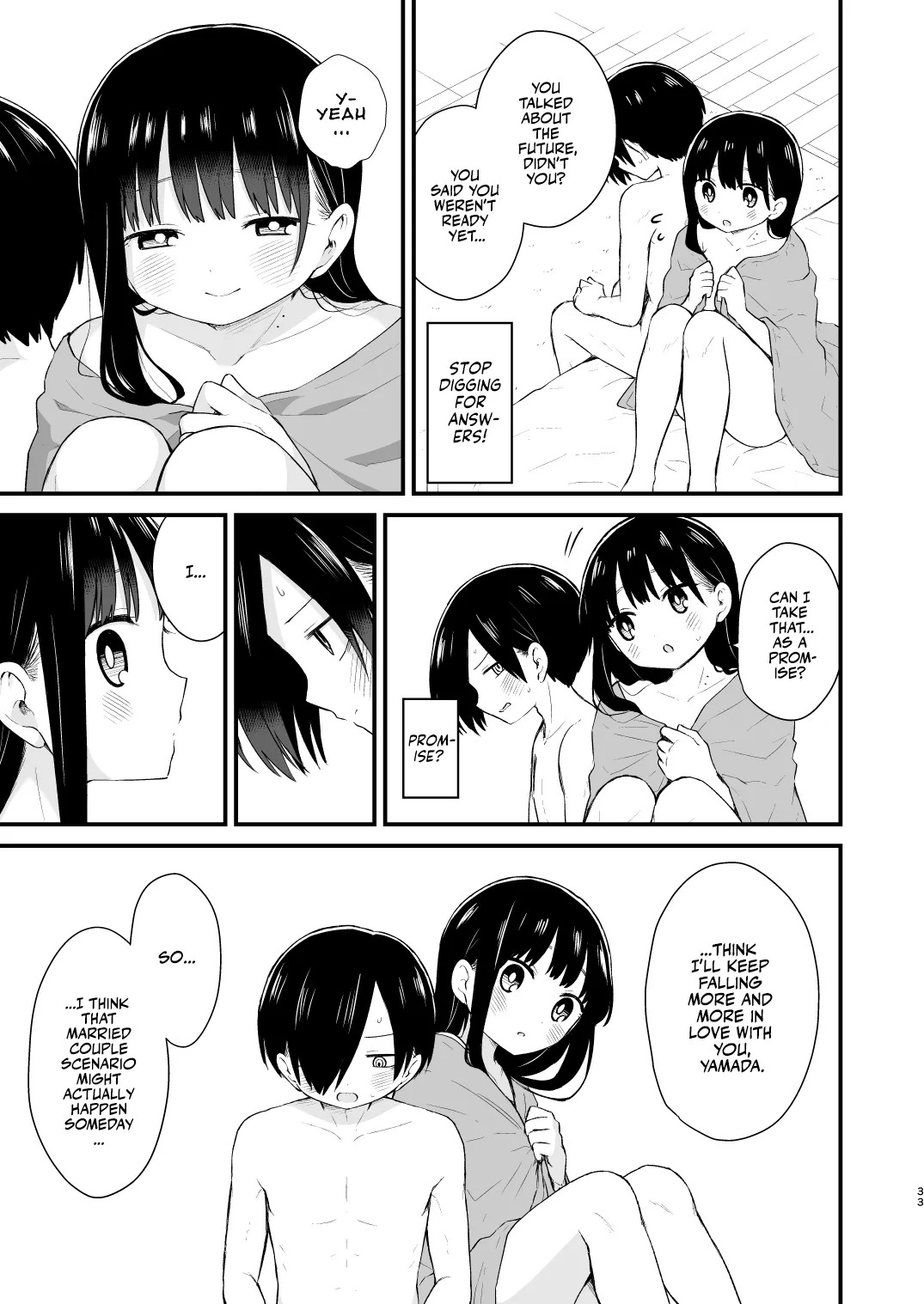 [roze (Yamase Zenn)] Bokura wa Mirai no Sasowareru | Dating at Home With Marriage in Mind (Boku no Kokoro no Yabai Yatsu) [English] [Team Rabu2] [Digital] - Page 33