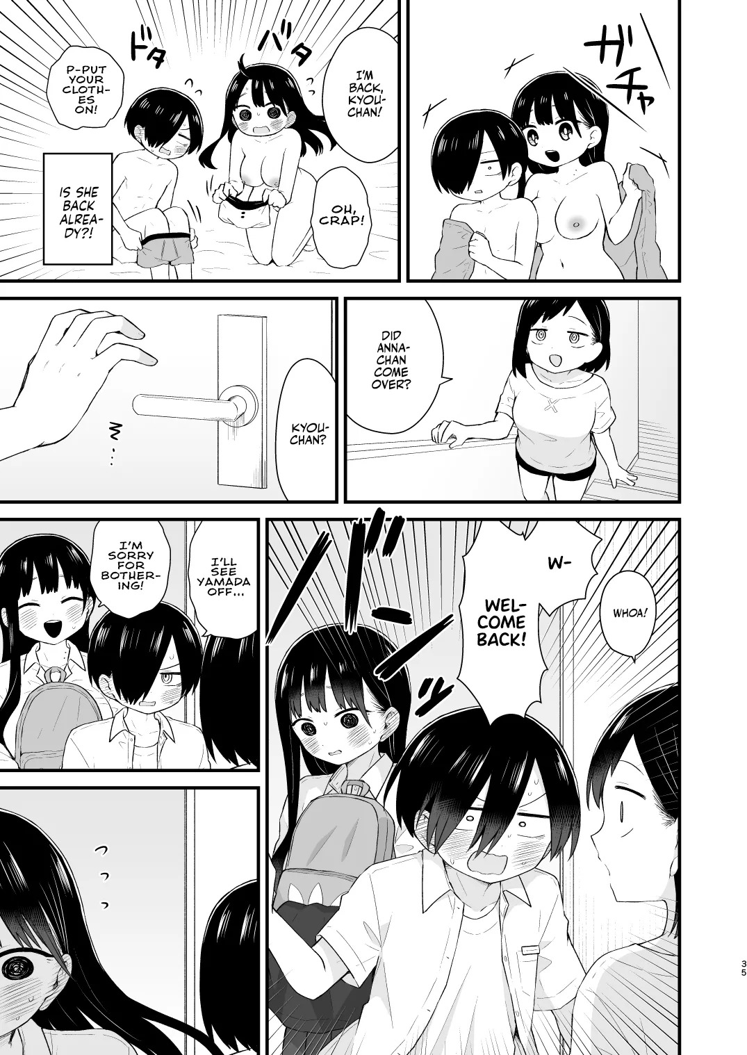 [roze (Yamase Zenn)] Bokura wa Mirai no Sasowareru | Dating at Home With Marriage in Mind (Boku no Kokoro no Yabai Yatsu) [English] [Team Rabu2] [Digital] - Page 35