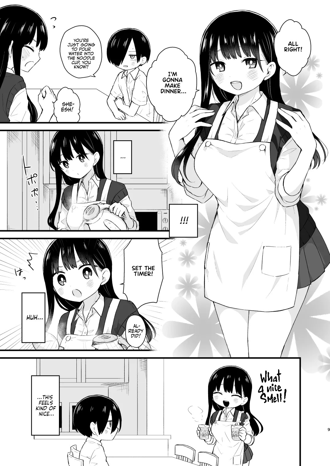 [roze (Yamase Zenn)] Bokura wa Mirai no Sasowareru | Dating at Home With Marriage in Mind (Boku no Kokoro no Yabai Yatsu) [English] [Team Rabu2] [Digital] - Page 9