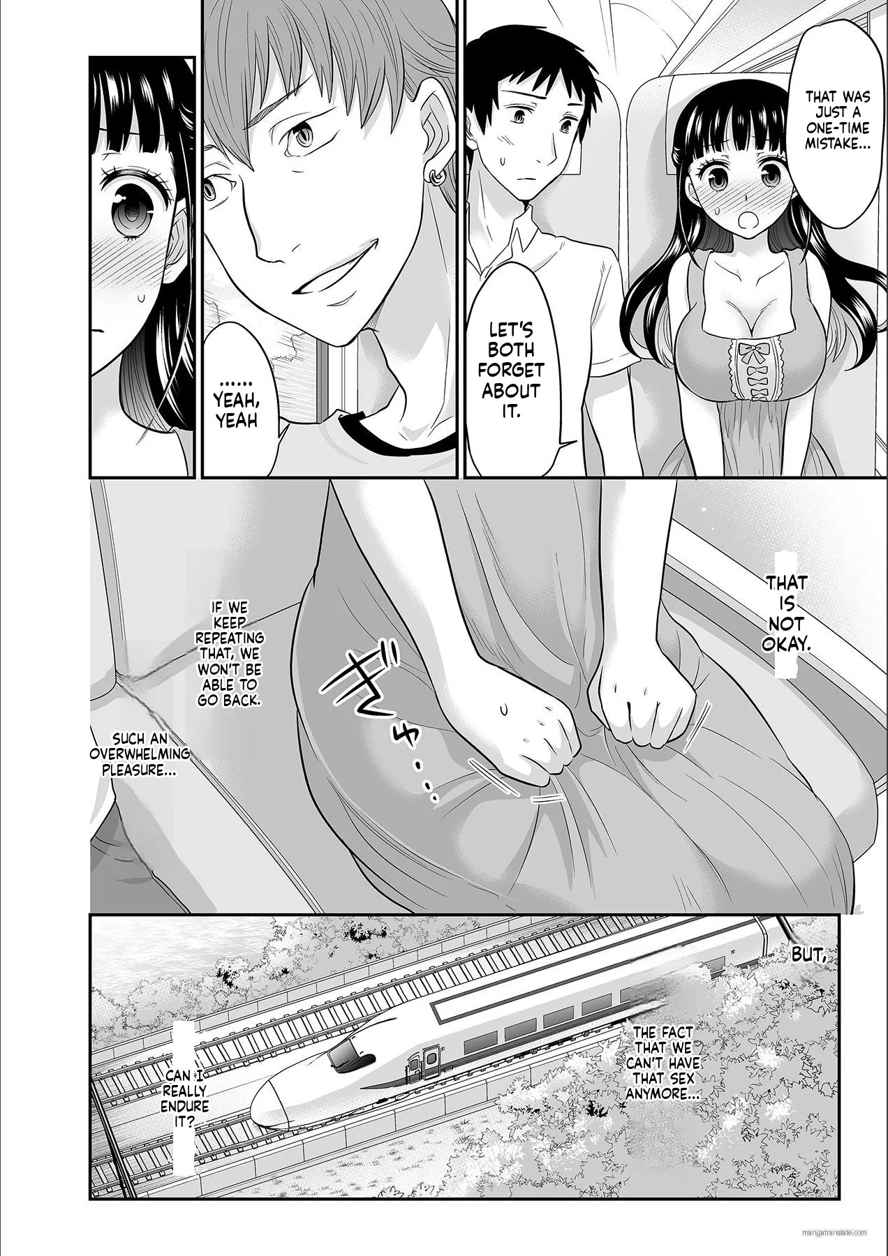 [Rojiro] Kare to no Sex ja Ikenai kara... Atashi no Koko ni Irete Hoshii no... English VP 5 - Page 25