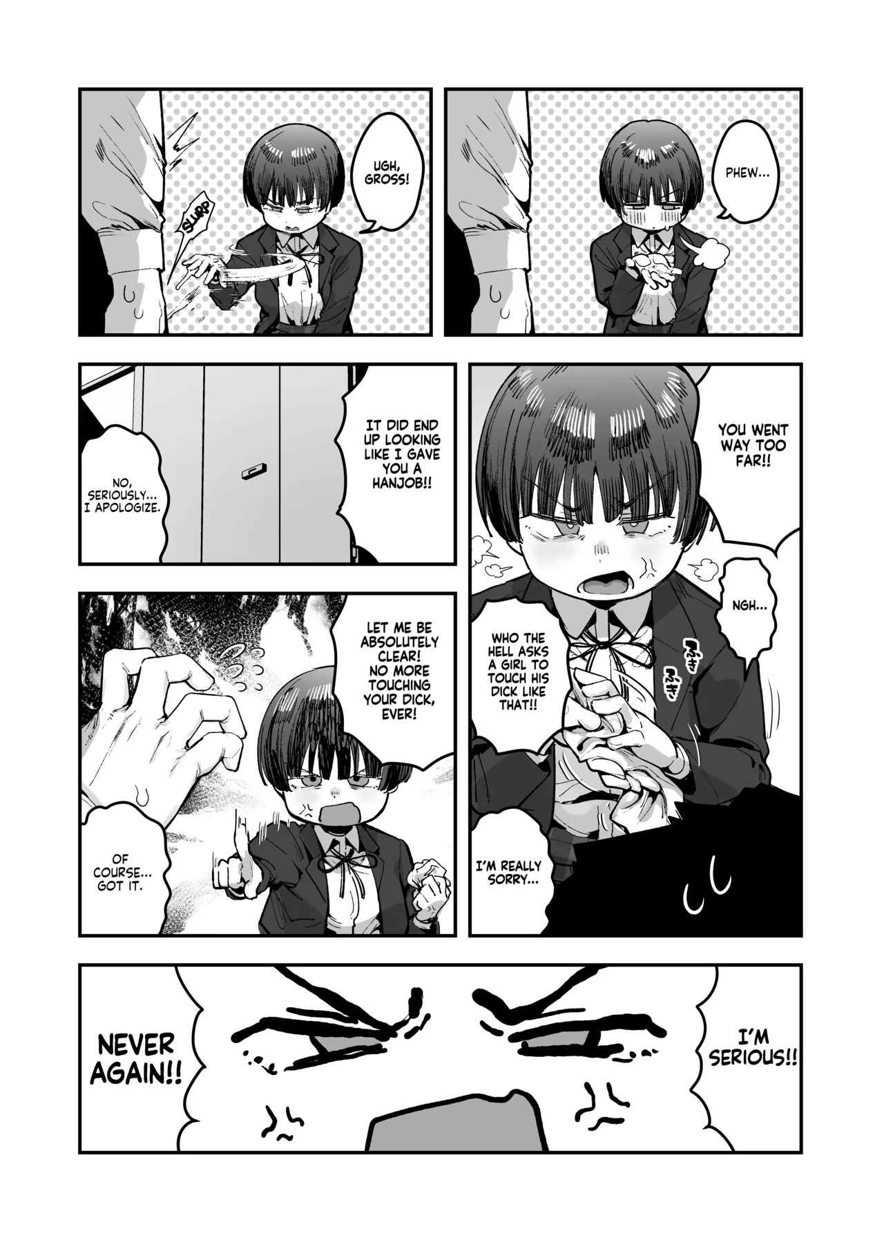 [Anon 2-okunen] Bokutachi, Seiheki Friend. ~Onna Tomodachi no Aidokusho wa Ore no Daisuki na 'Chin Kagi Ero Manga' deshita~ Zenpen | My best friend was into the "cock-sniffing doujin" that I love! And now we're pervy sex friends! Part 1 (No glasses) [English] [KM_42] - Page 43