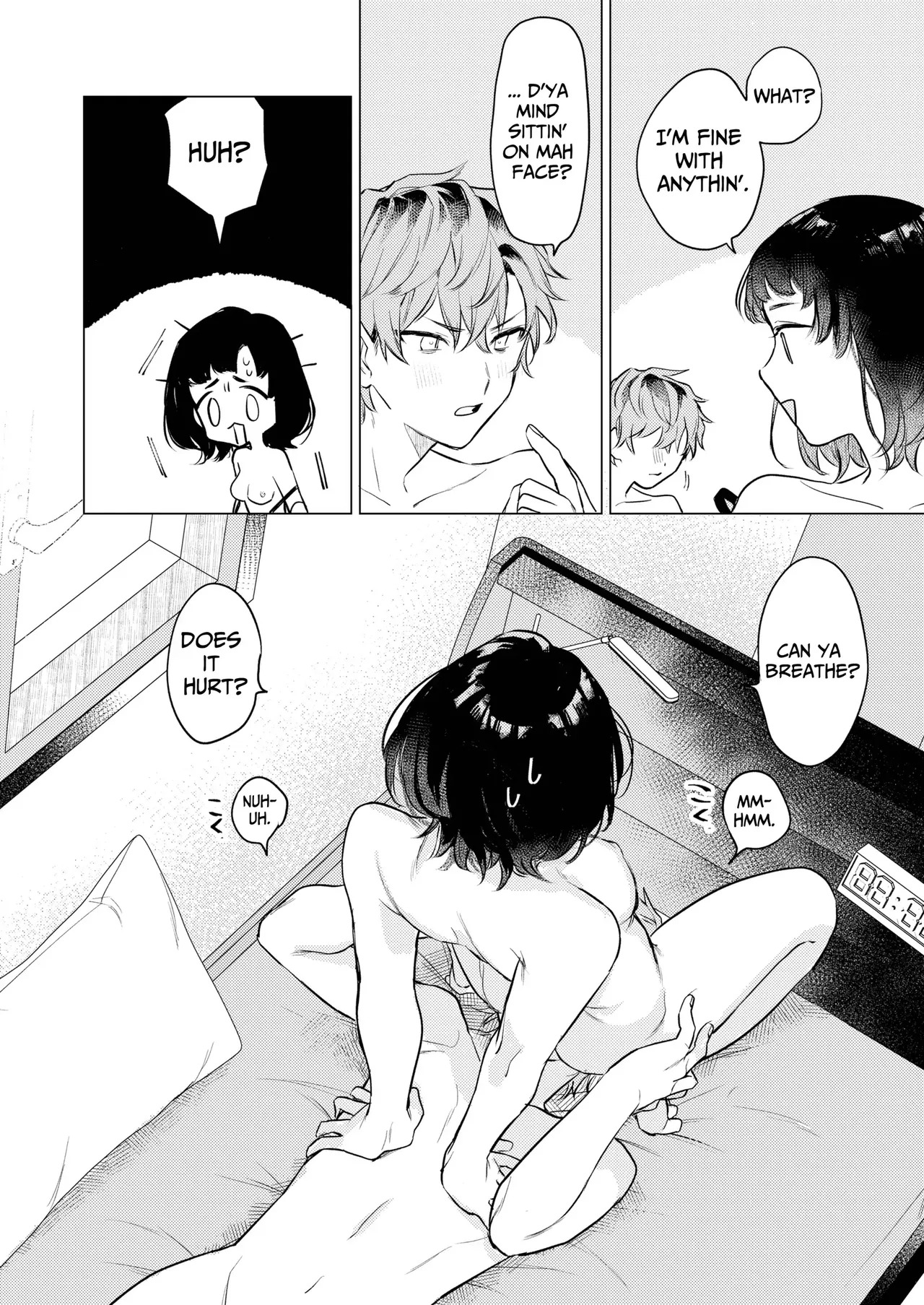 [THE WAIDAN (Sugino, Yasuda Meshimeshi)] Onaho nanka ni makehen mon! | I Ain't Losin' To Some Cock Sleeve! [English] [Nameless] [Digital] - Page 34
