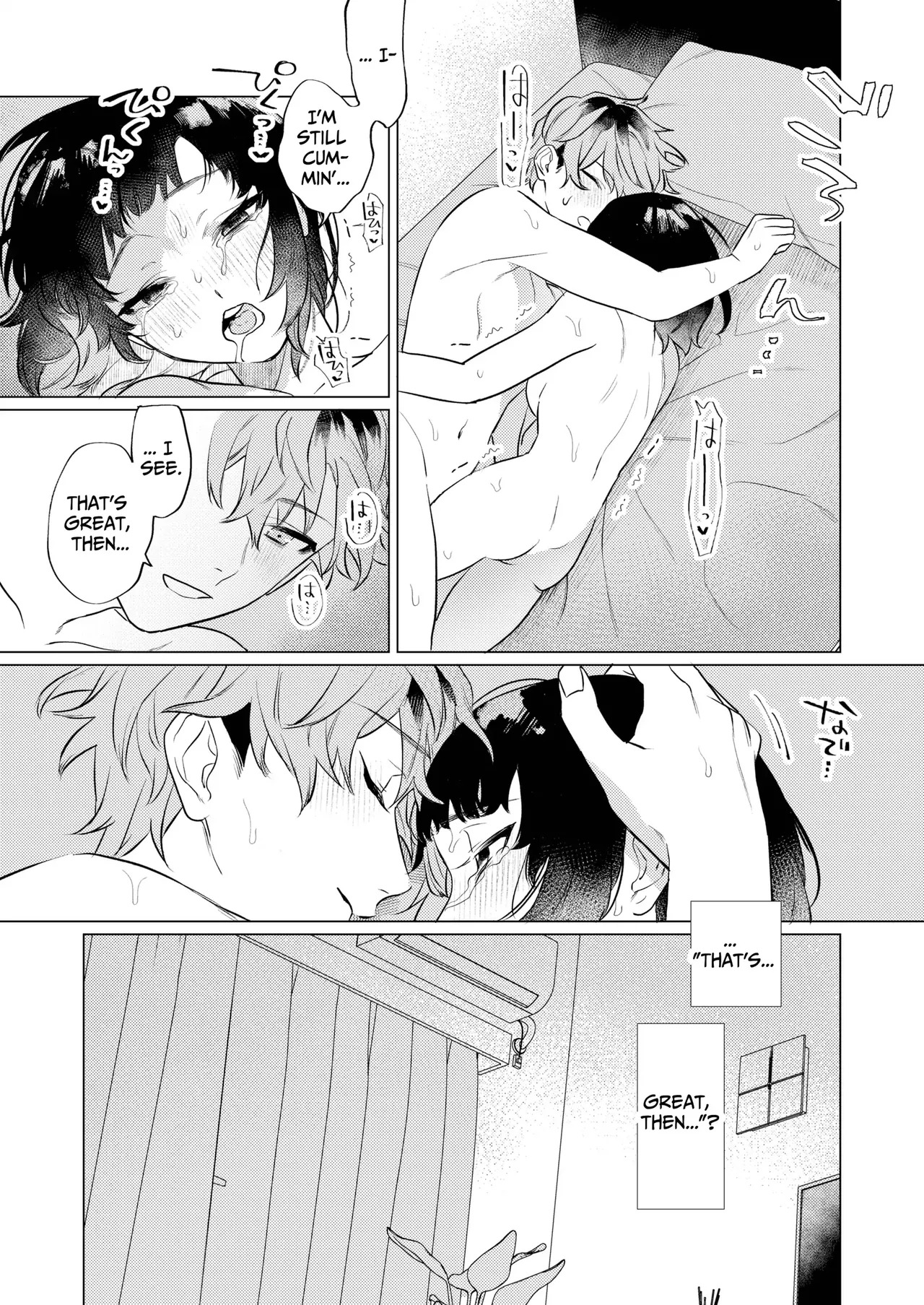 [THE WAIDAN (Sugino, Yasuda Meshimeshi)] Onaho nanka ni makehen mon! | I Ain't Losin' To Some Cock Sleeve! [English] [Nameless] [Digital] - Page 59