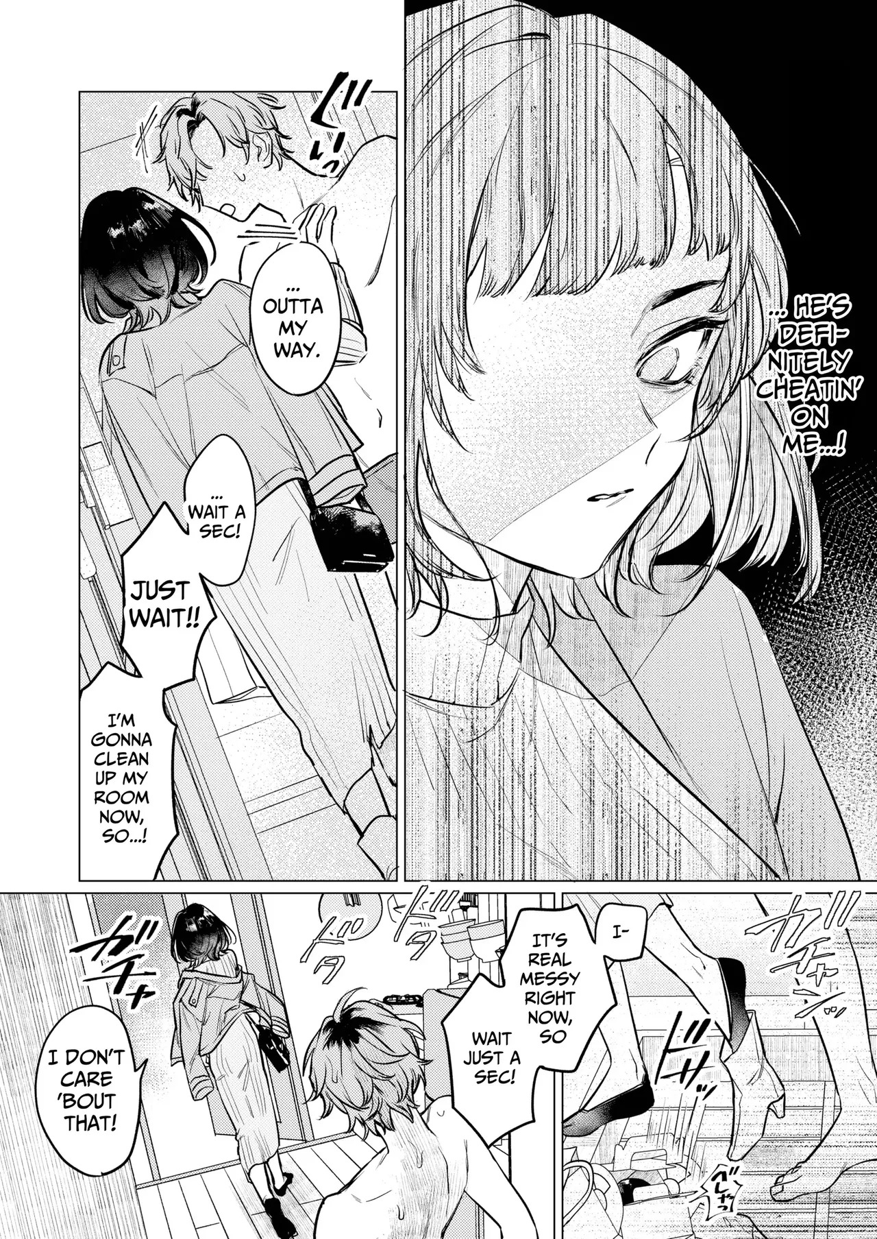 [THE WAIDAN (Sugino, Yasuda Meshimeshi)] Onaho nanka ni makehen mon! | I Ain't Losin' To Some Cock Sleeve! [English] [Nameless] [Digital] - Page 7