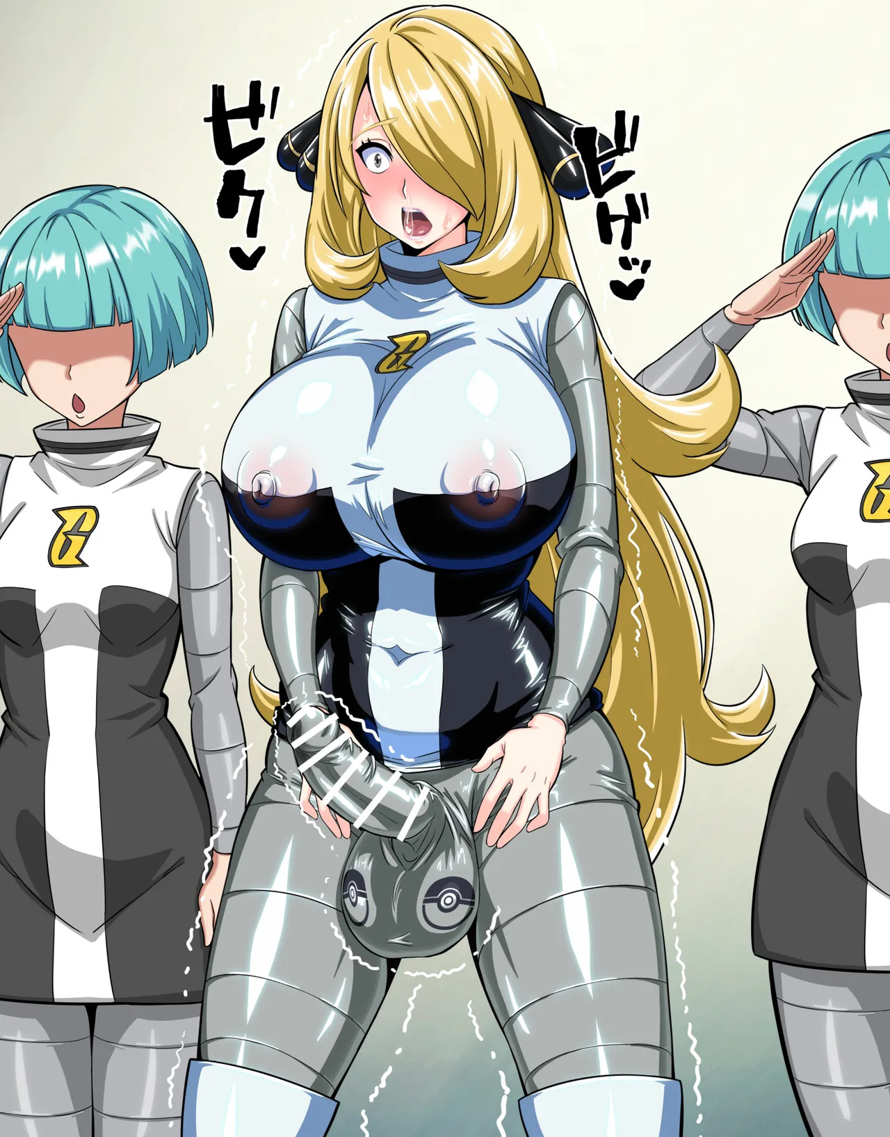 [FuTough45] Futanari Cynthia as a Grunt Combatant ~Part 1~ - Page 49
