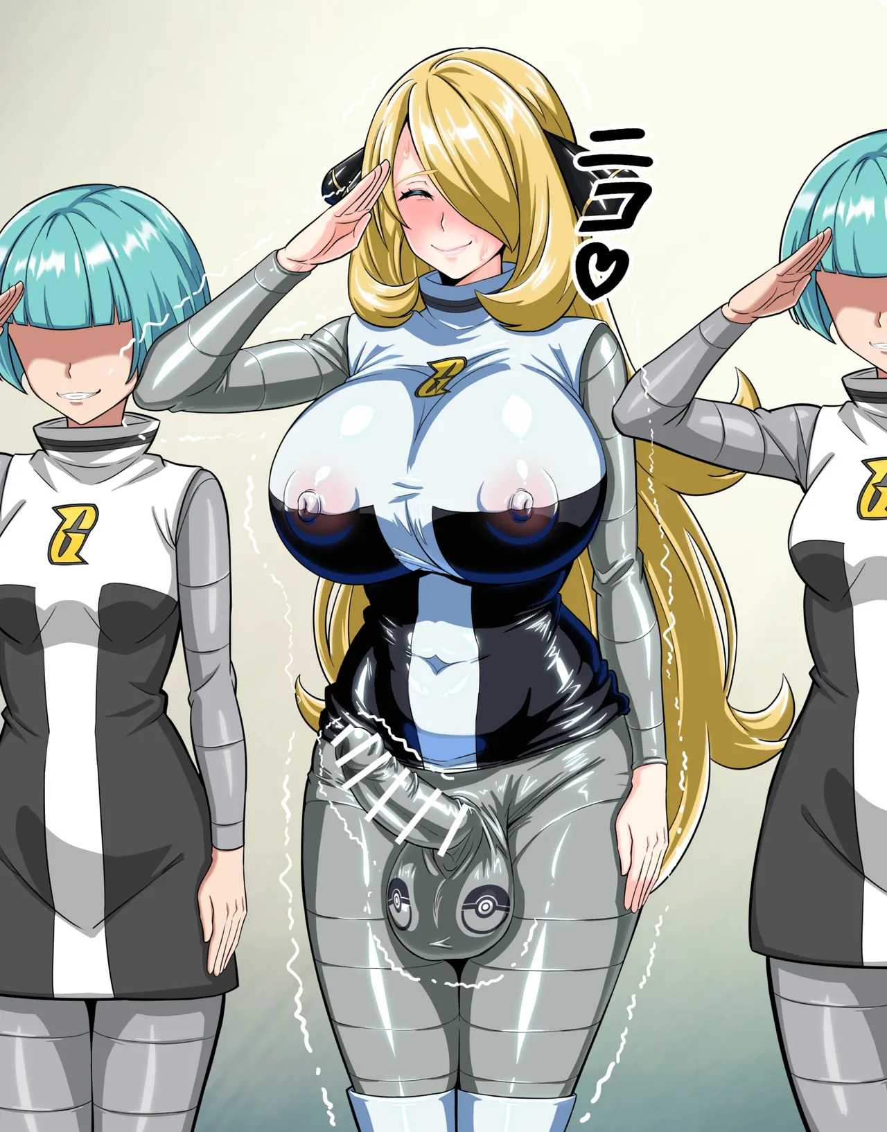 [FuTough45] Futanari Cynthia as a Grunt Combatant ~Part 1~ - Page 50
