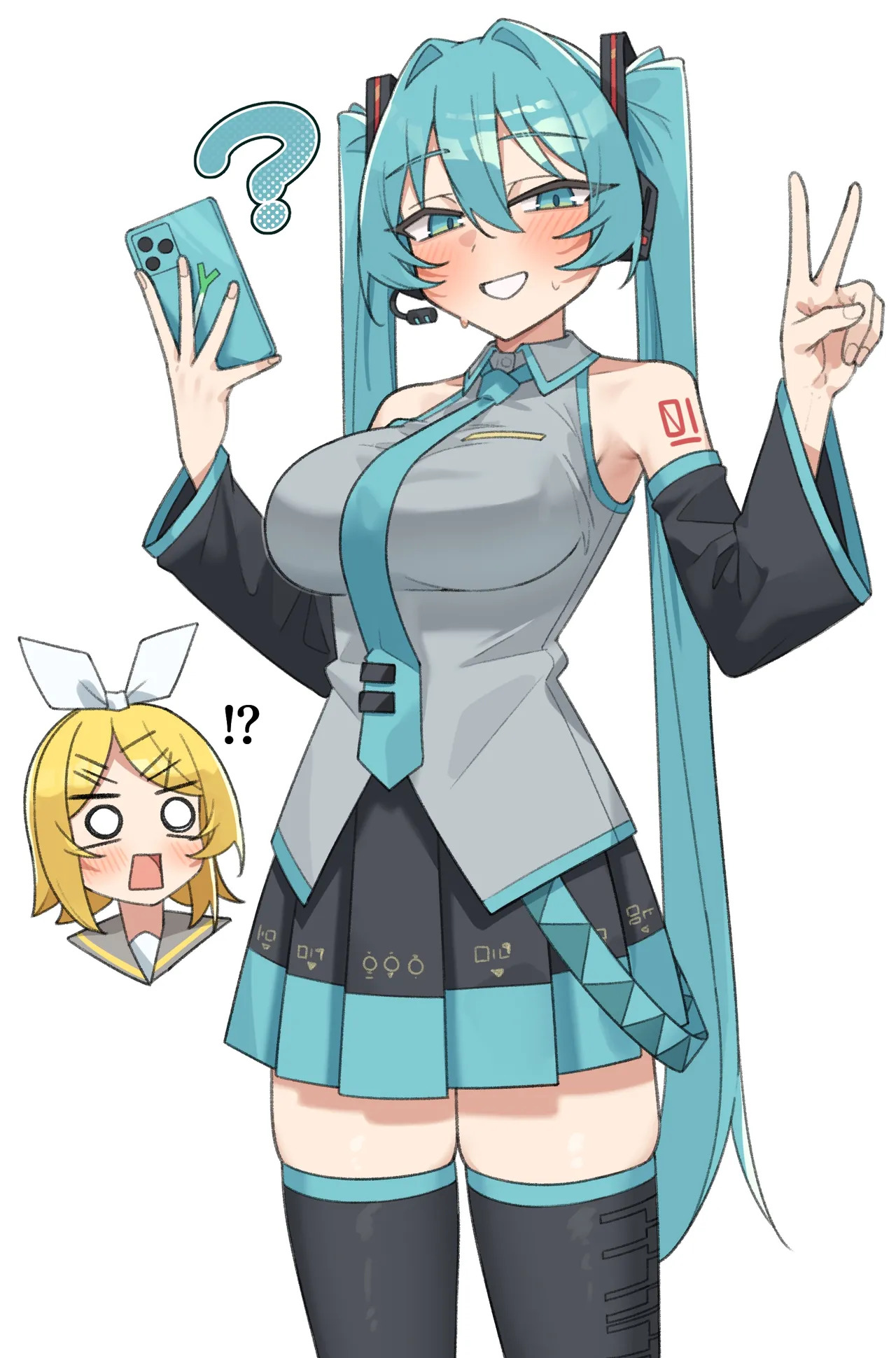 [ぐるてん] XXLサイズのミクさんと… (VOCALOID) - Page 15