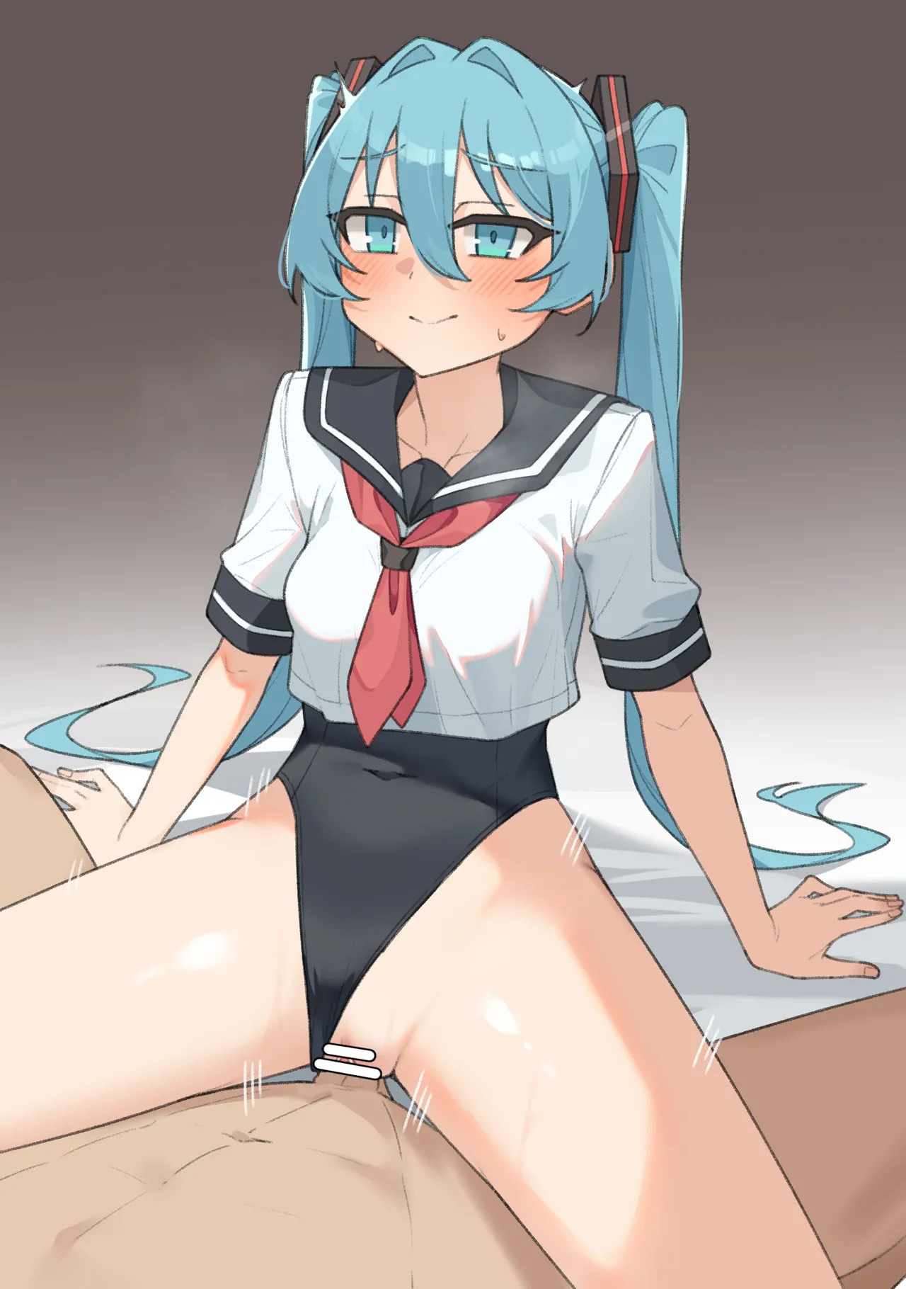 [ぐるてん] スク水セーラーっていいですよねって感じのミクさん (VOCALOID) - Page 13