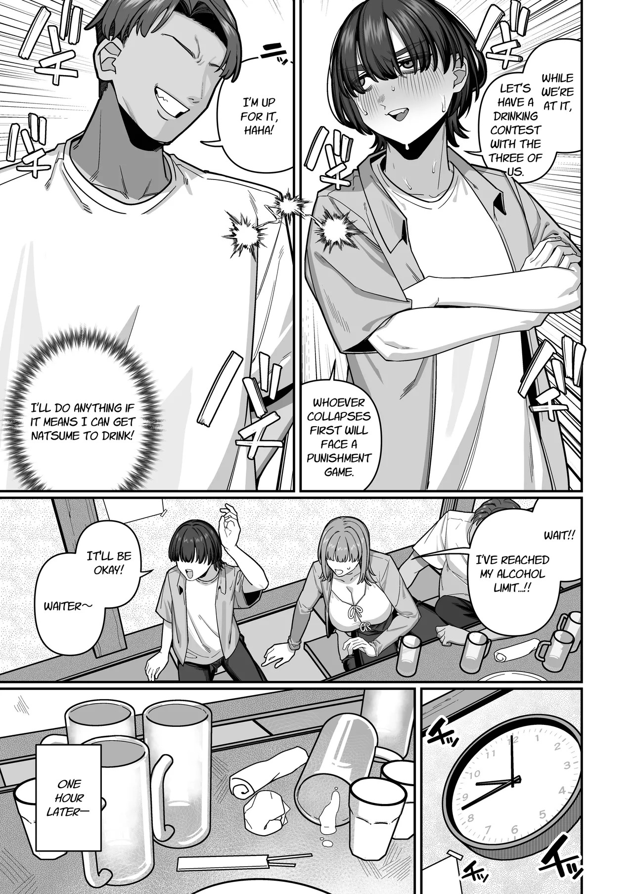 [Noumiso Kaimentai] Tsuma no Shoutai ni Itaru Made -Kako Kaisou Tsuma to no Icha Maso H Hen- | Until I Discovered My Wife's True Self ~Flashback: Naughty Moments with My Wife~ [English] [Link-Link] - Page 11