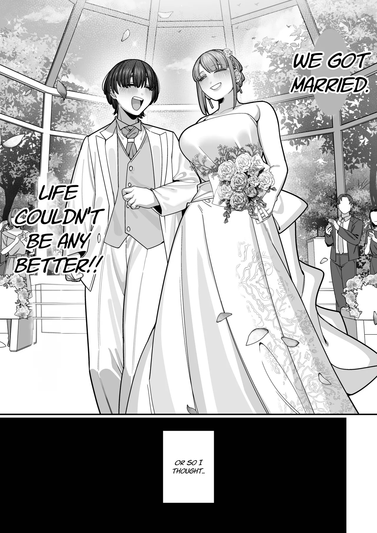 [Noumiso Kaimentai] Tsuma no Shoutai ni Itaru Made -Kako Kaisou Tsuma to no Icha Maso H Hen- | Until I Discovered My Wife's True Self ~Flashback: Naughty Moments with My Wife~ [English] [Link-Link] - Page 43