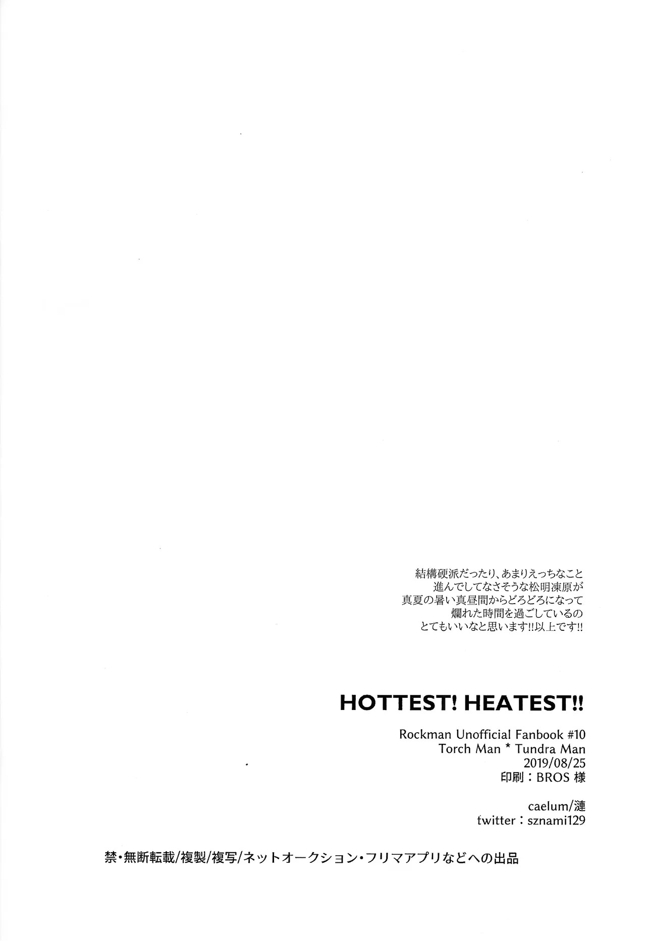 [caelum (Sazanami)] HOTTEST! HEATEST!! (Mega Man 11) - Page 13