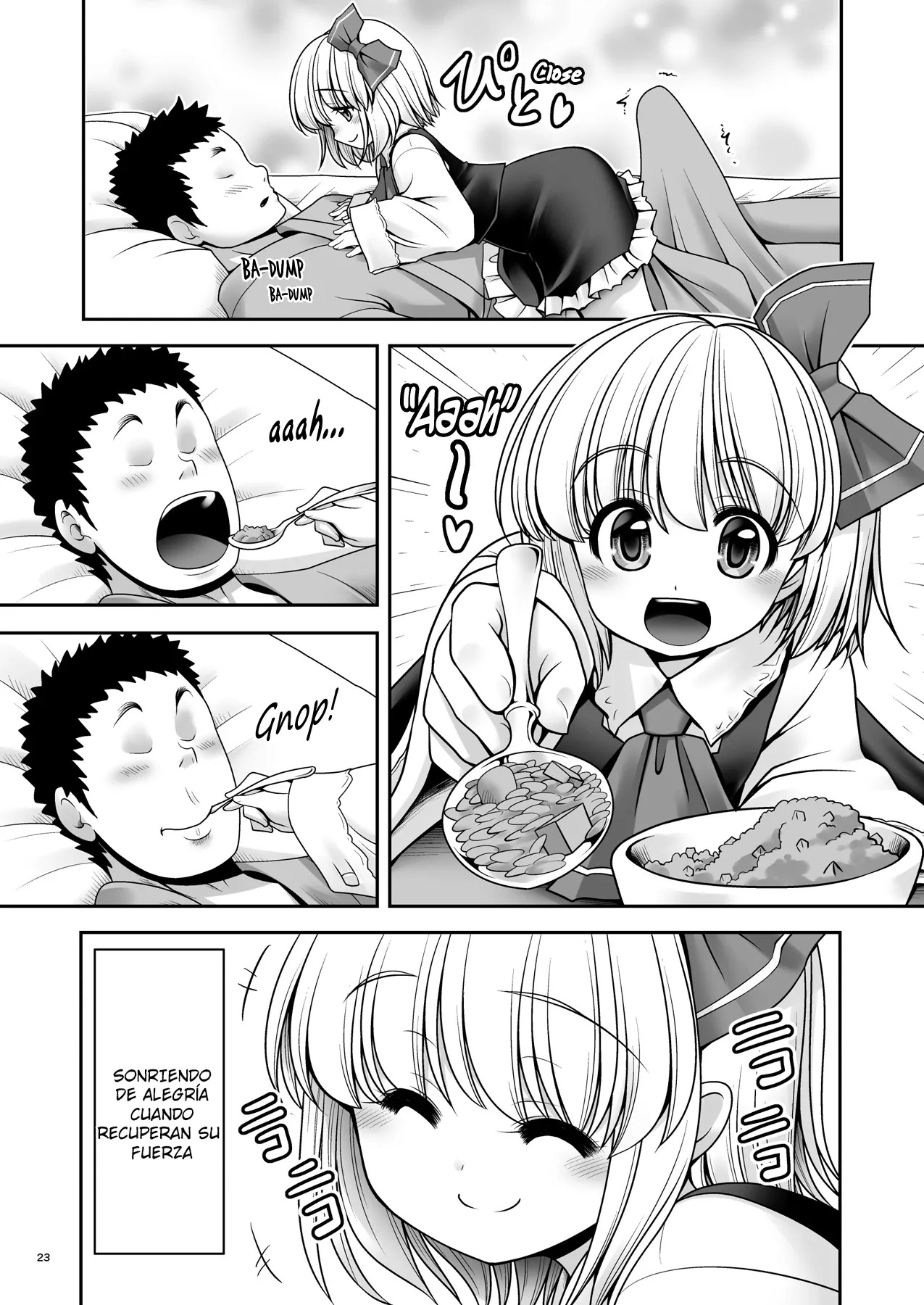 [Yosutebito na Mangakaki (Tomoki Tomonori)] Sonna Anata ni Amaesasete (Touhou Project) [Spanish] [Olimpo no Fansub] [Digital] - Page 21
