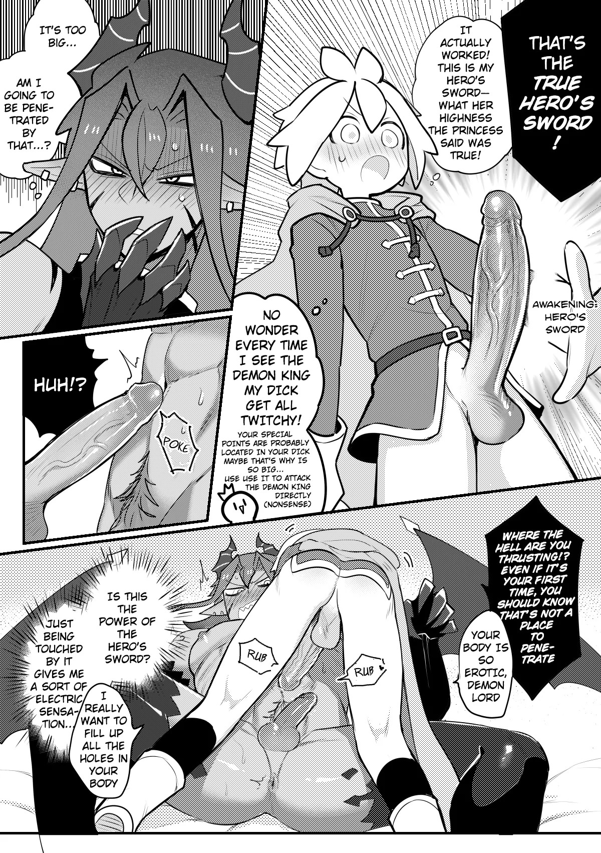 [Wenyu (Finish Prison)| Hero X Demon King - ★★★★★ Awakening · The Hero's Sword | Yǒngzhě X mówáng ★★★★★juéxǐng‧yǒngzhě zhī jiàn [ENG] - Page 11