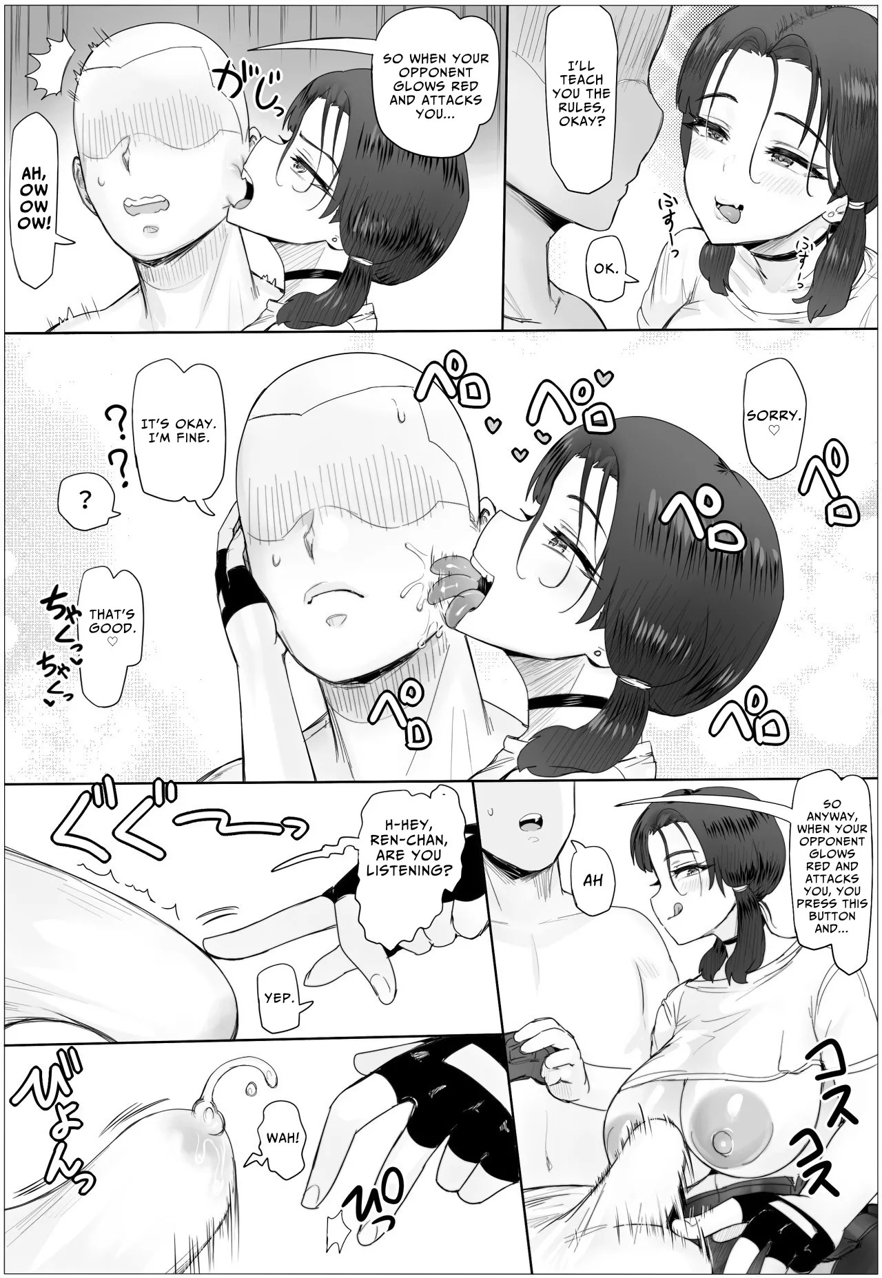 [Puranpuman] Chotto Horeppoi Ren-chan wa Kiss ga Suki | Easily Infatuated Ren Loves Kissing [English] {JIGECCHI} [Digital] - Page 27