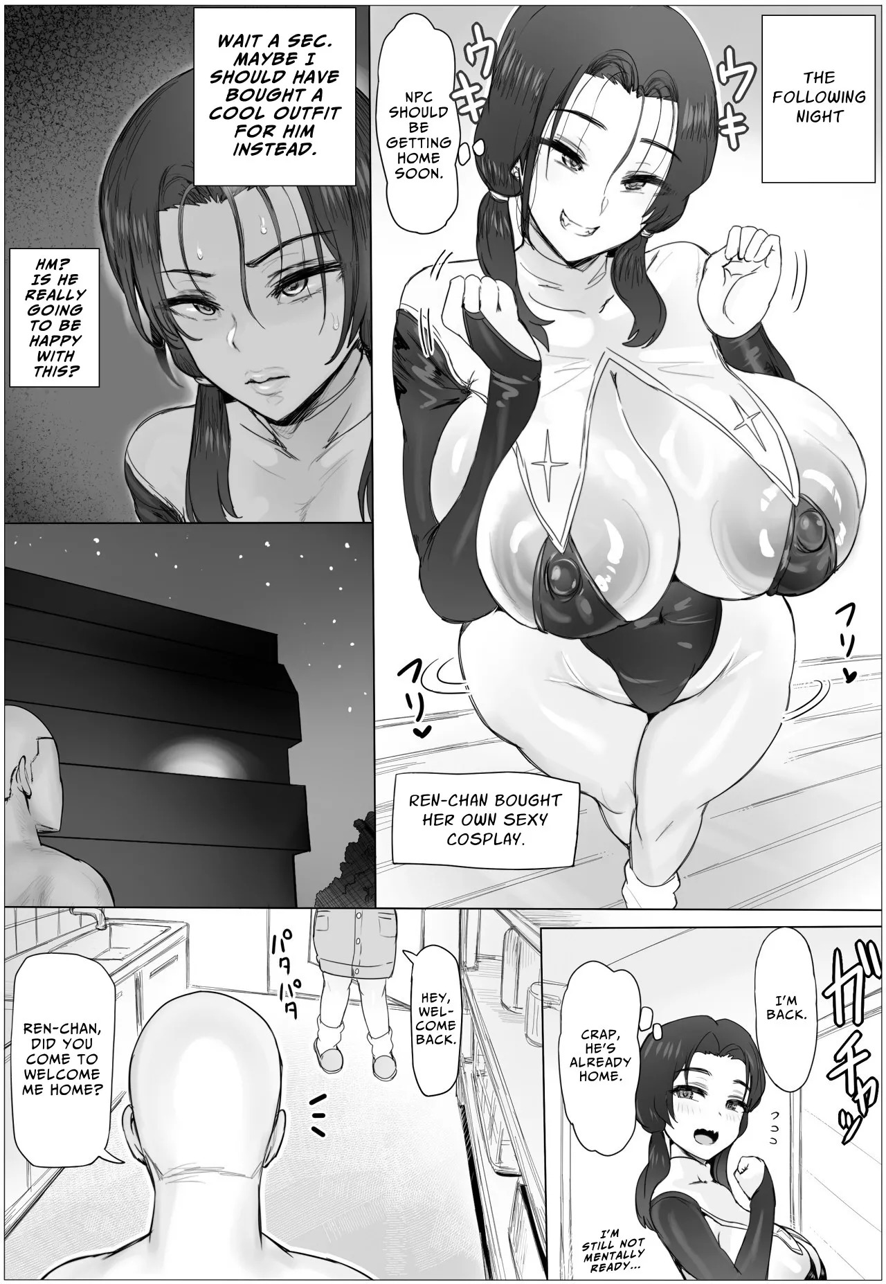 [Puranpuman] Chotto Horeppoi Ren-chan wa Kiss ga Suki | Easily Infatuated Ren Loves Kissing [English] {JIGECCHI} [Digital] - Page 64