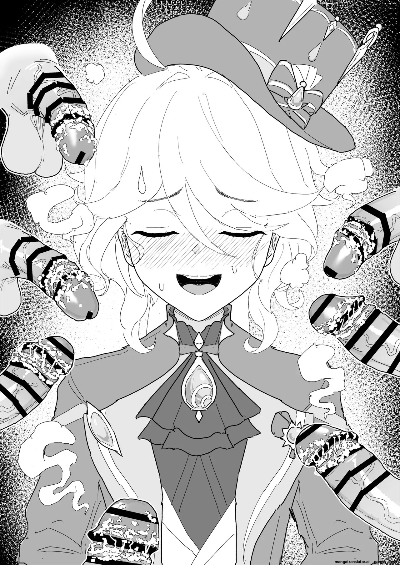 [Chiratsuki Silhouette (Yuuki Fuumi)] Semen Element Explosion! Dick Smegma, Dick Sniffing, Bukkake, Burp Collection [English] - Page 206