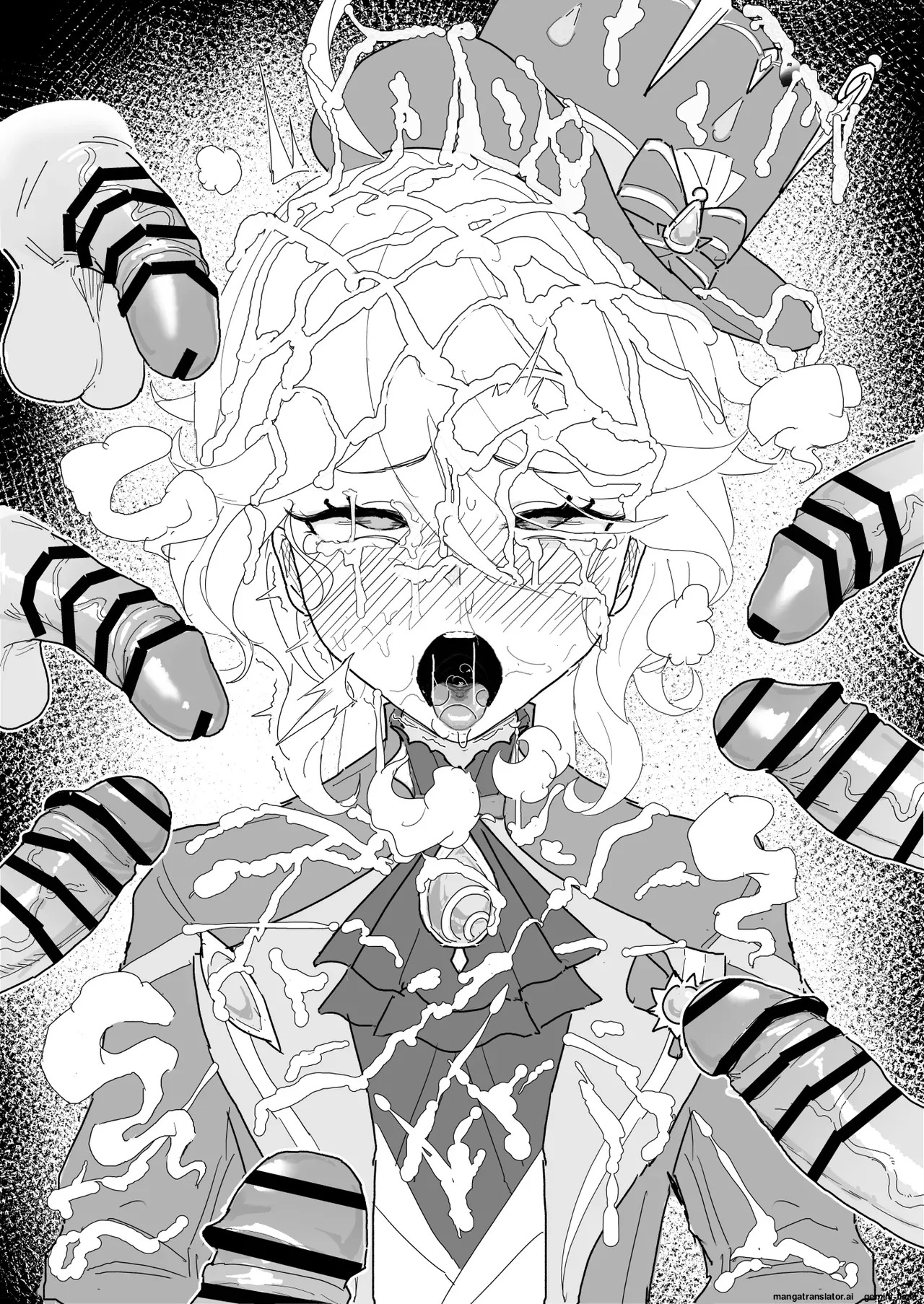 [Chiratsuki Silhouette (Yuuki Fuumi)] Semen Element Explosion! Dick Smegma, Dick Sniffing, Bukkake, Burp Collection [English] - Page 218