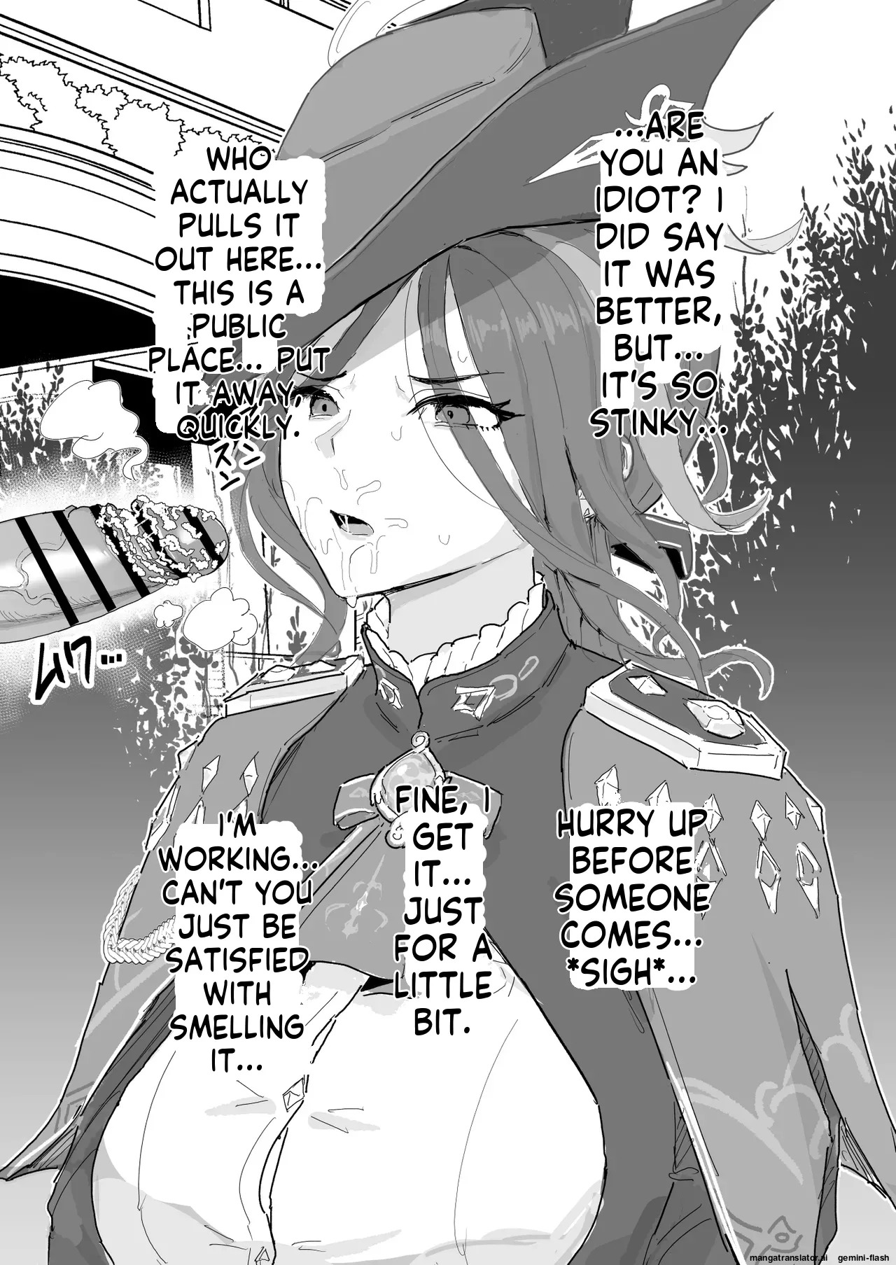 [Chiratsuki Silhouette (Yuuki Fuumi)] Semen Element Explosion! Dick Smegma, Dick Sniffing, Bukkake, Burp Collection [English] - Page 50