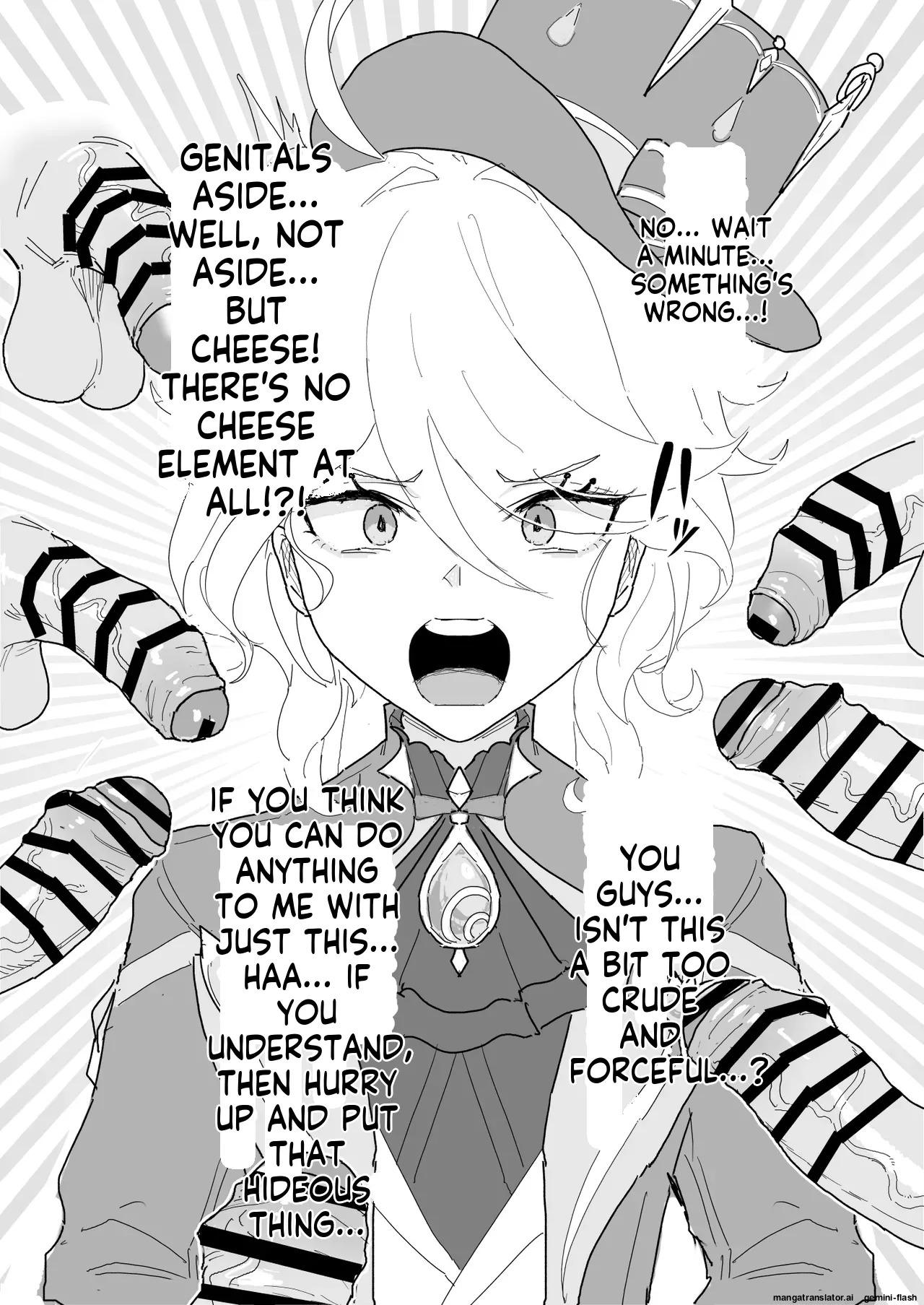 [Chiratsuki Silhouette (Yuuki Fuumi)] Semen Element Explosion! Dick Smegma, Dick Sniffing, Bukkake, Burp Collection [English] - Page 78