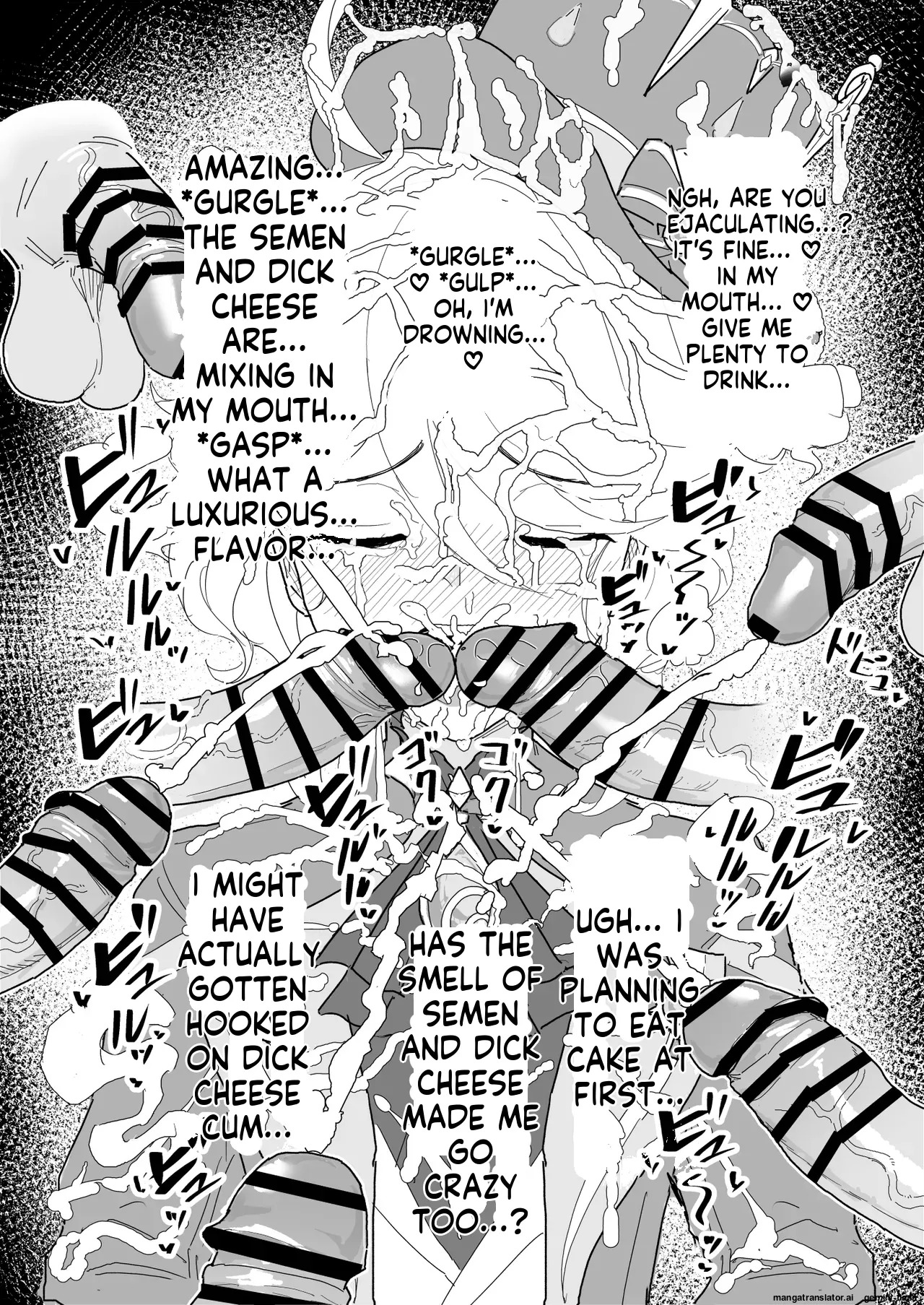 [Chiratsuki Silhouette (Yuuki Fuumi)] Semen Element Explosion! Dick Smegma, Dick Sniffing, Bukkake, Burp Collection [English] - Page 89
