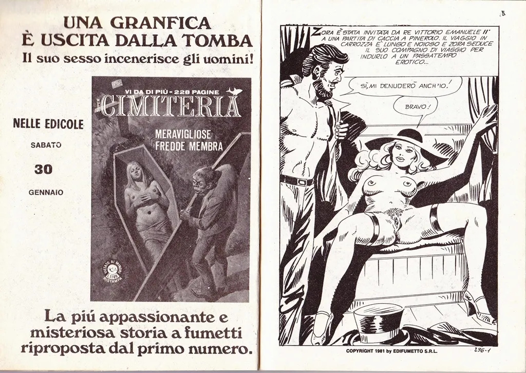 Zora 236 Nuova Serie a2 n16 - The bed of King Vittorio Emanuele II [italian] - Page 3