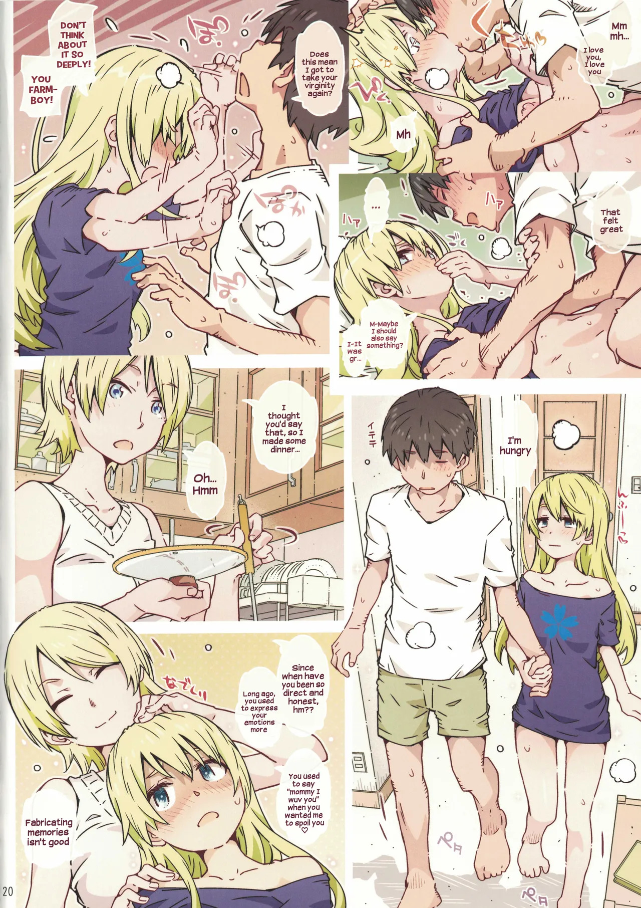 (C102) [RPG COMPANY 2 (Toumi Haruka)] Menu ni Sore wa Arimasen | That Is Not on the Menu (Flying Witch) [English] [Hikarinokaze] - Page 19