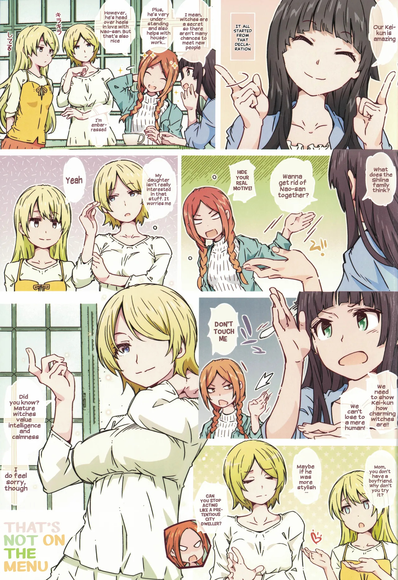 (C102) [RPG COMPANY 2 (Toumi Haruka)] Menu ni Sore wa Arimasen | That Is Not on the Menu (Flying Witch) [English] [Hikarinokaze] - Page 2
