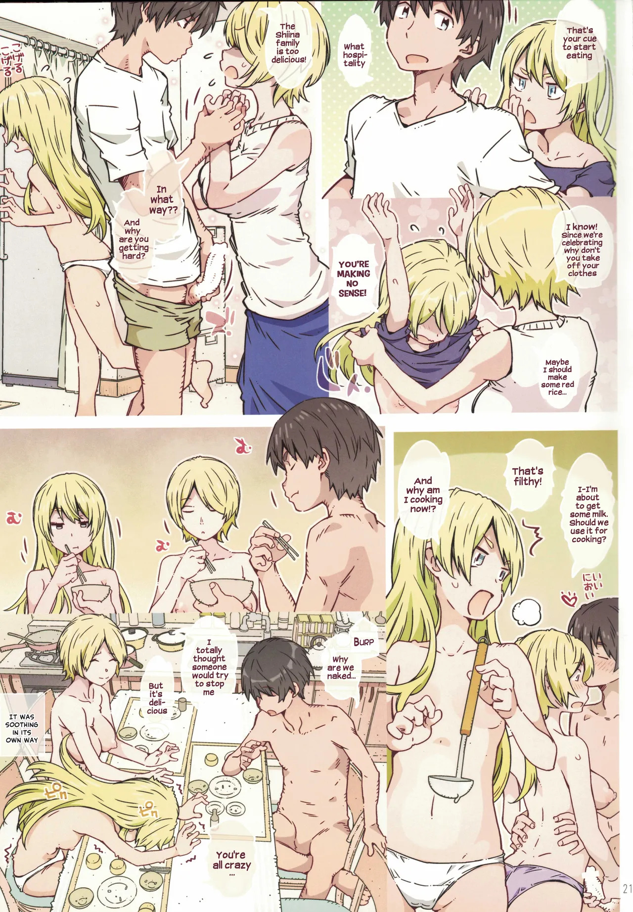 (C102) [RPG COMPANY 2 (Toumi Haruka)] Menu ni Sore wa Arimasen | That Is Not on the Menu (Flying Witch) [English] [Hikarinokaze] - Page 20