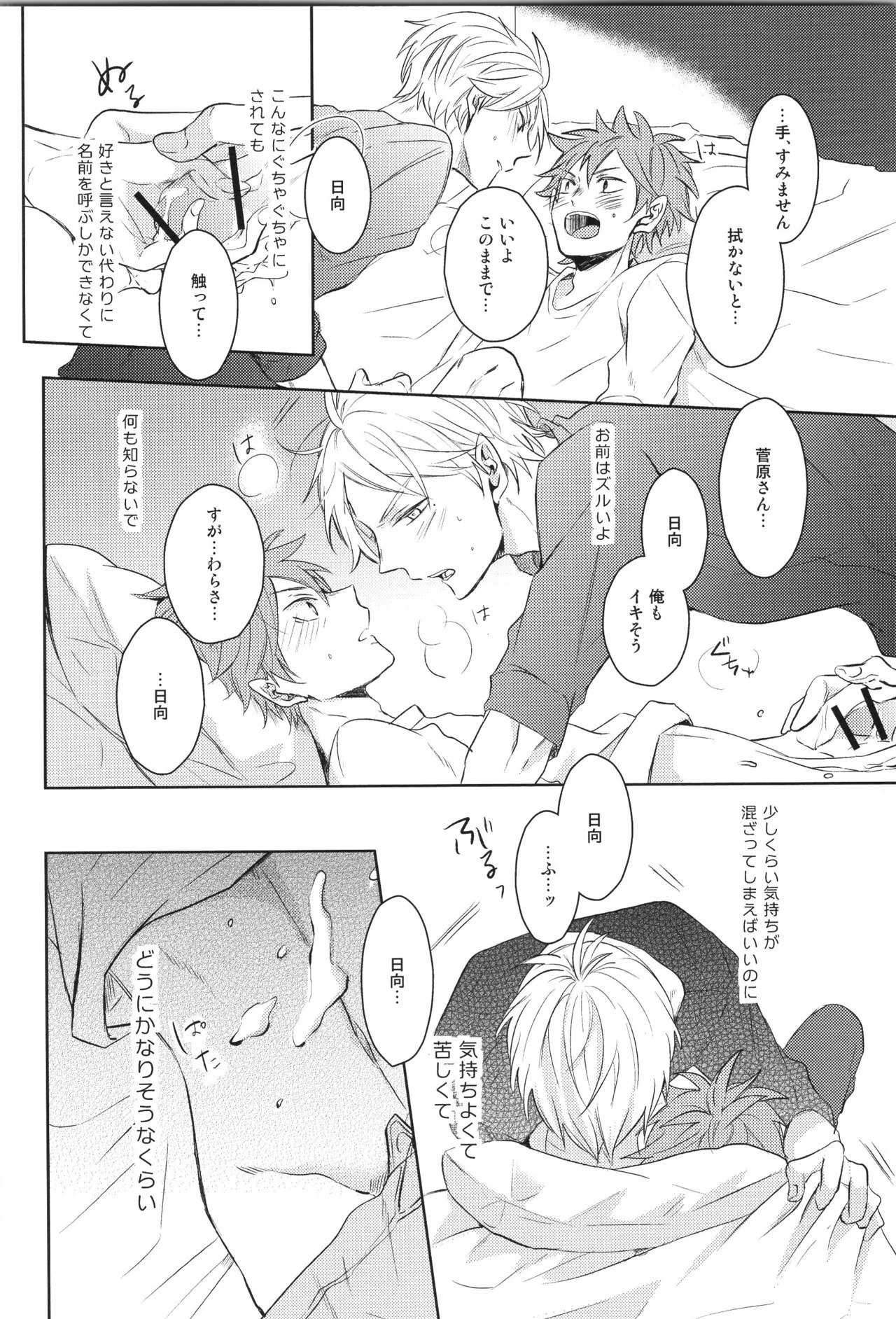 (C90) [catsnake (75)] Re:PLAY Sugahina Sairokuhon (Haikyuu!!) - Page 36