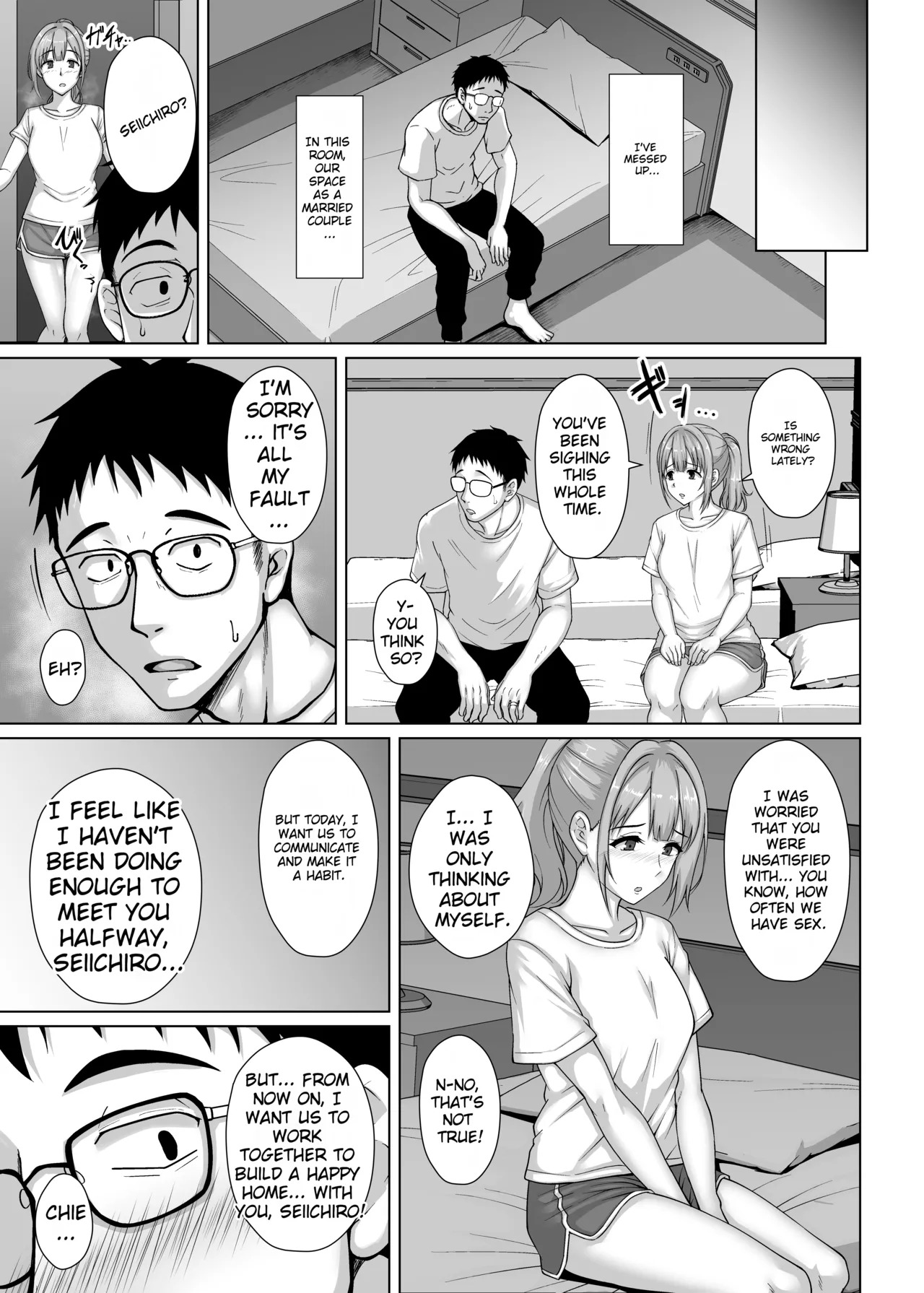 [Taishou Romanesque (Toono Suika)] Watashi, Waruiko desu kara ~Majime da to Omotteita Oshiego ni Yuuwaku sare Tsuma ga Iru noni Gyaku NTR Uwaki Koubi~ | I'm a Bad Girl, You Know I Thought She Was a Straight-Laced Student, but She Was Actually Seducing Me... Even Though I Have a Wife! A Reverse-NTR Cheating Affair. [English] [MTL] - Page 24