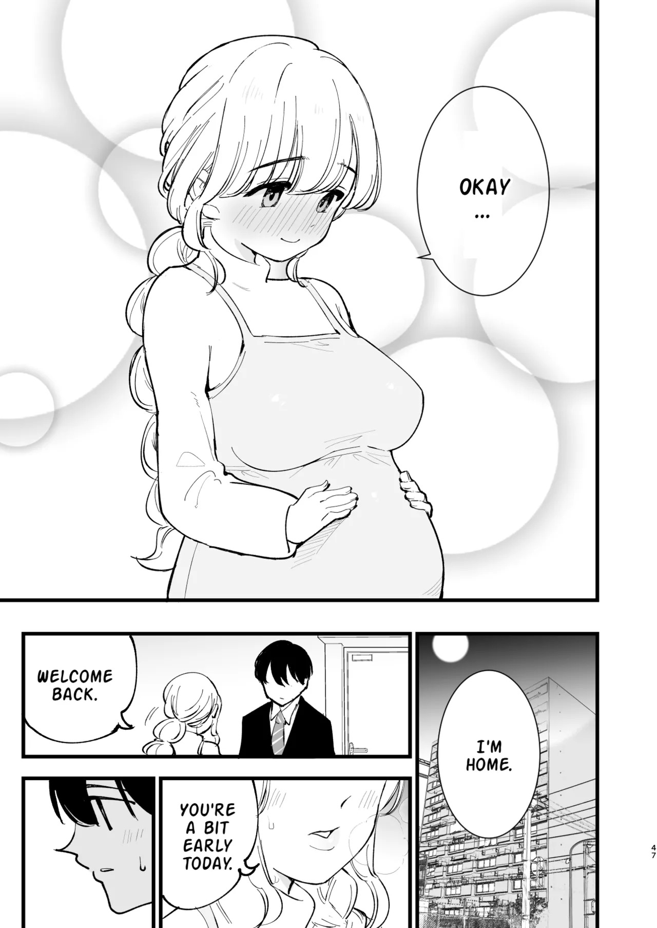 [Shironegiya (miya9)] Boku no Kanojo wa Cafe Tenin 3 ~Haramaserarete~ | My Girlfriend is a Cafe Waitress 3 ~Getting Impregnated~ [English] [LKK•Scans] [Digital] - Page 46
