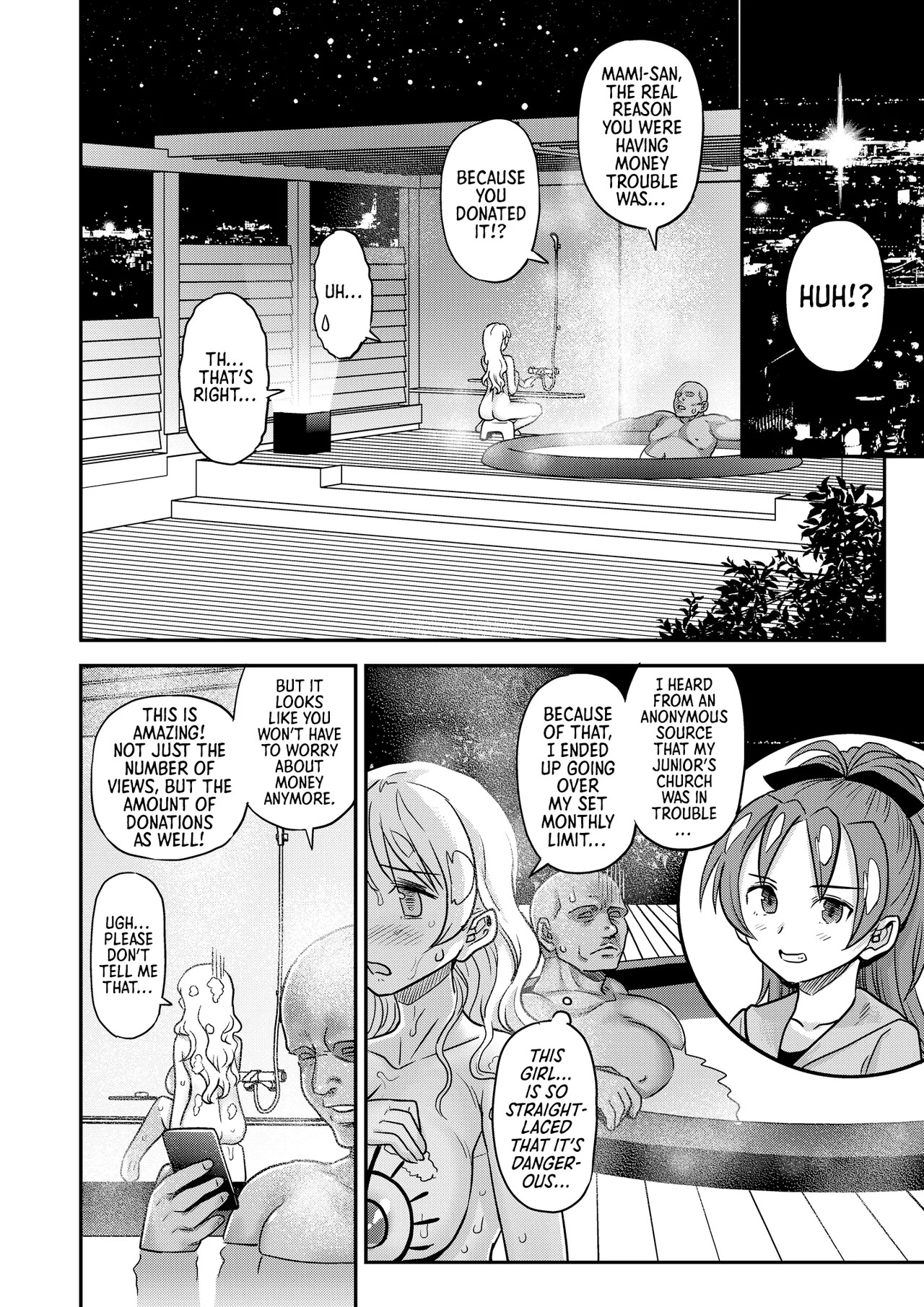 Roshutsu Chikan Masukaki Benjo | Perverted Exhibitionist Male Masturbator Toilet Girl (Puella Magi Madoka Magica) [English] [Morally Bankrupt Wizard Translations] [Digital] - Page 46