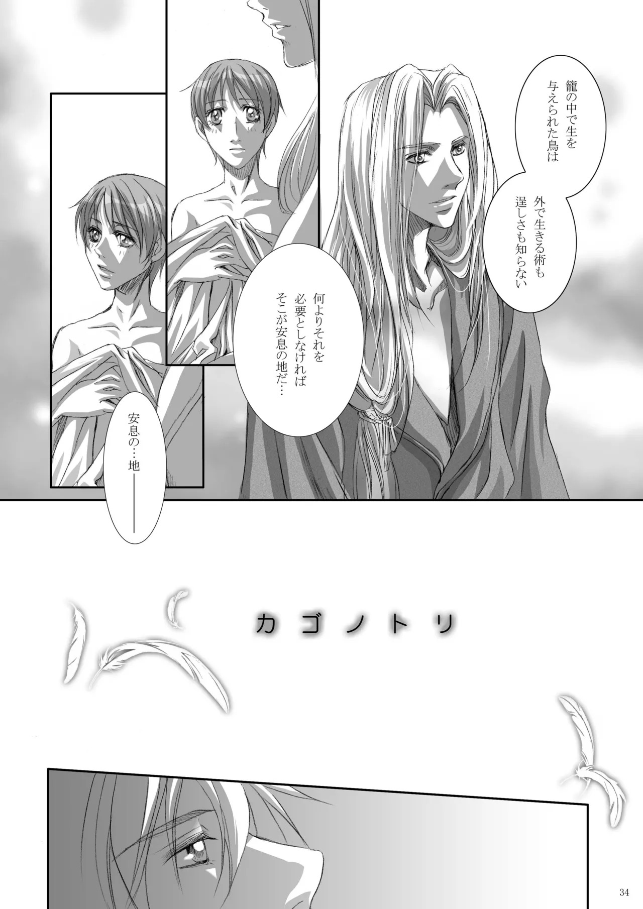 Kago no Tori 4 by Tajima Minato (Tenkuu no Escaflowne) - Page 35