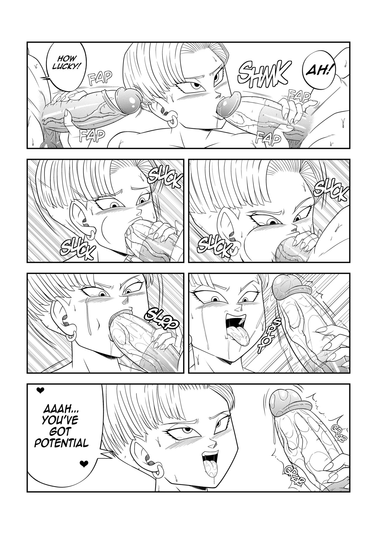 [Son Gokhan] A Lucky Break (Dragon Ball Z) - Page 12