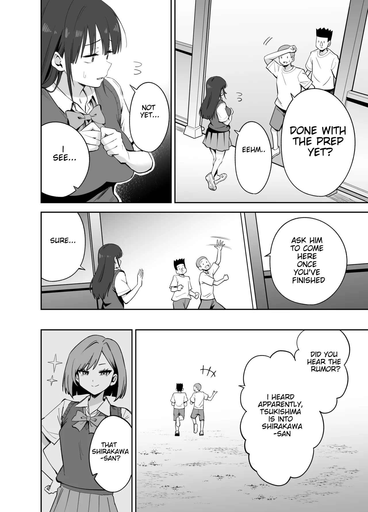 [Honshiro Nikori] If you're going to use my socks to masturbate, then I have every right to play with your cock. Right? [English] [STERNENSTAUB TRANSLATIONS] [Digital] - Page 14