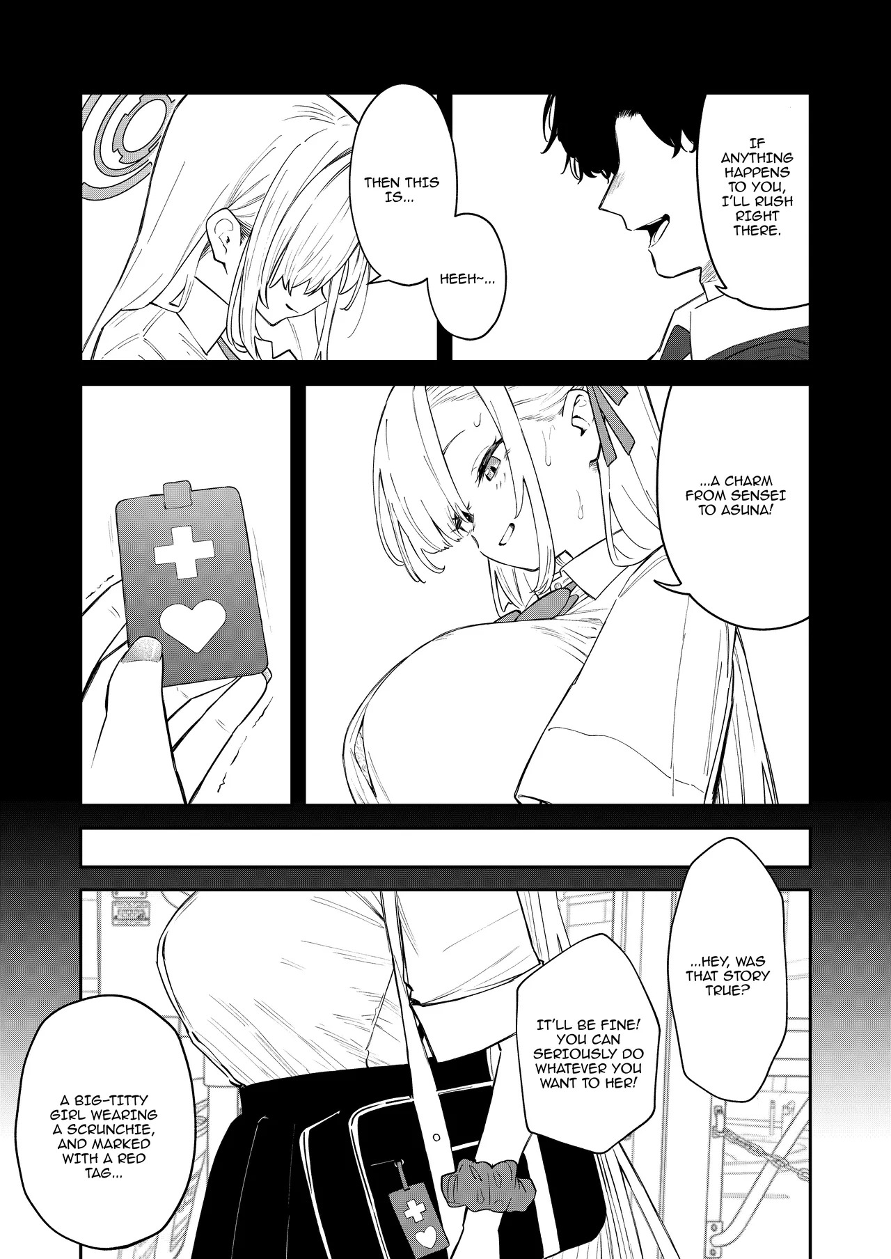 [Kawaiso Nanoha Nukeru (Nukeru)] Kowareta Asuna / Broken Asuna (Blue Archive) [Digital] [English] {Doujins.com} - Page 16