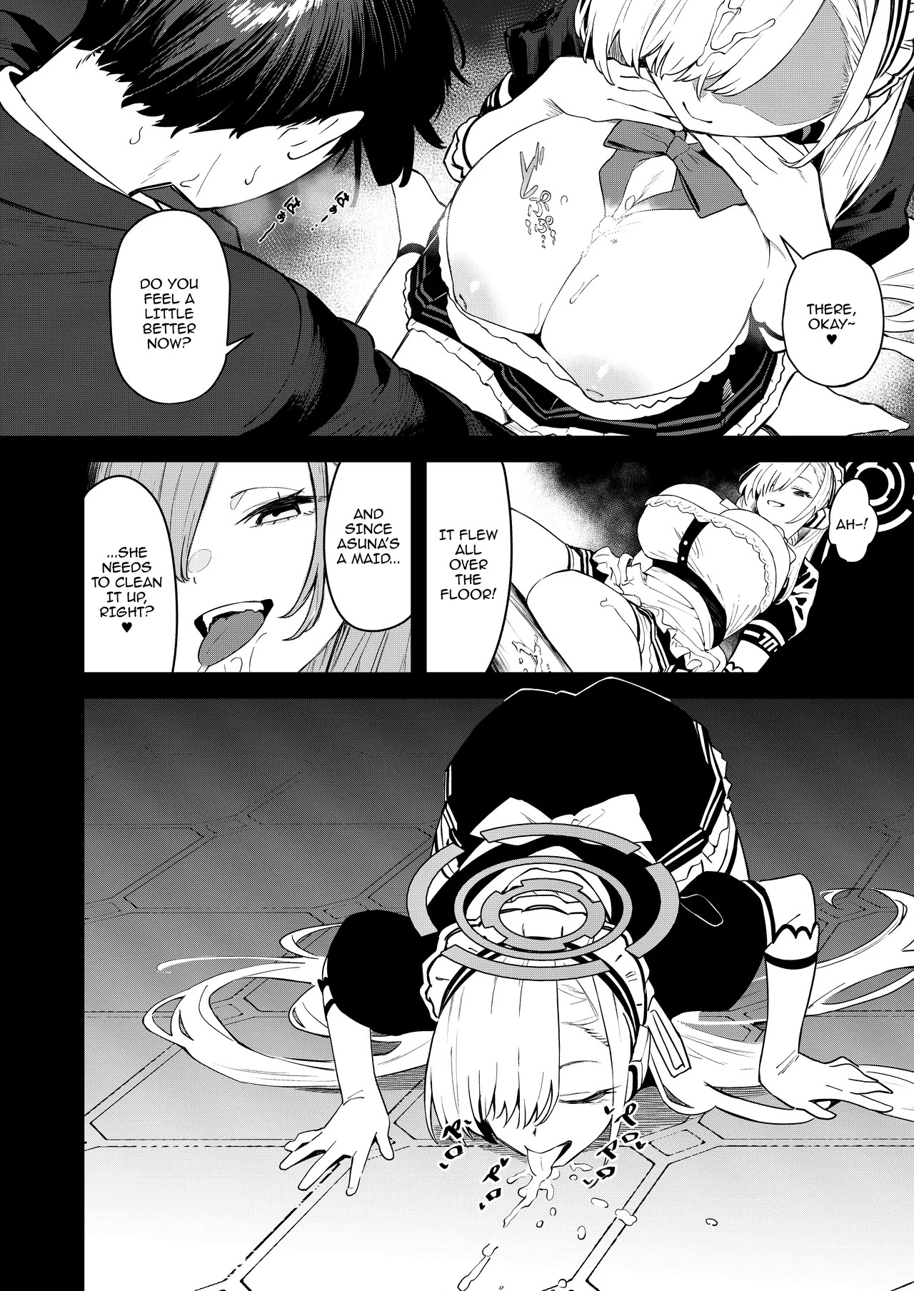 [Kawaiso Nanoha Nukeru (Nukeru)] Kowareta Asuna / Broken Asuna (Blue Archive) [Digital] [English] {Doujins.com} - Page 9